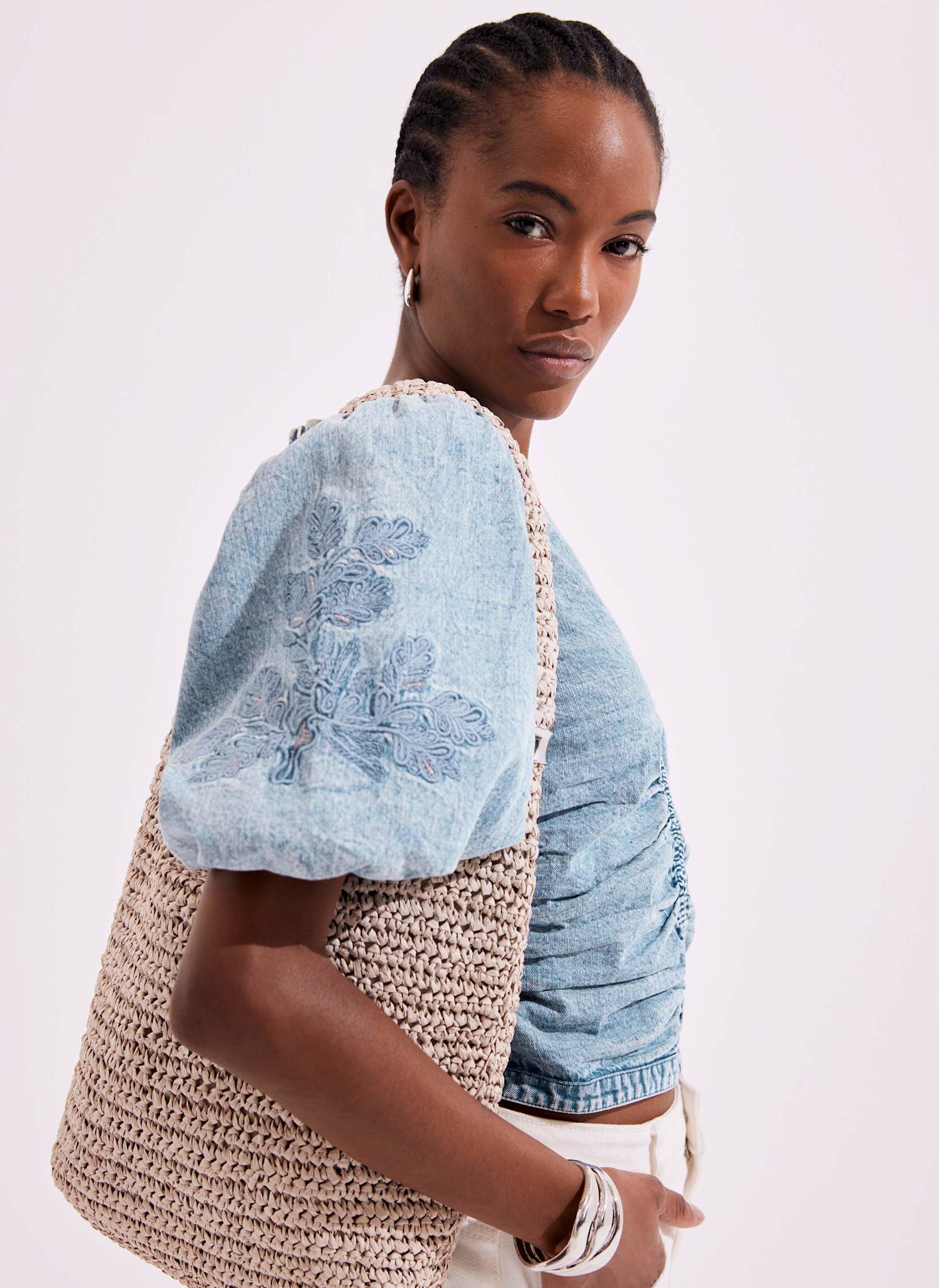 2244-indigo-denim-embroidered-top-4.jpg Indigo Denim Embroidered Top