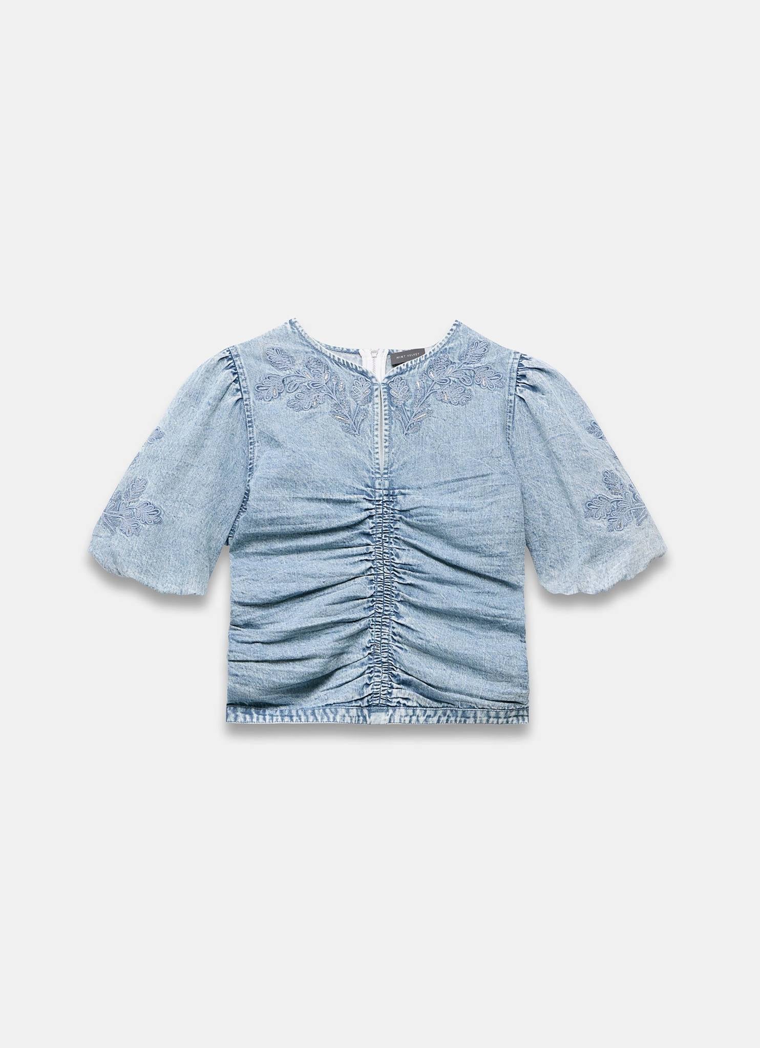 2244-indigo-denim-embroidered-top-7.jpg Indigo Denim Embroidered Top