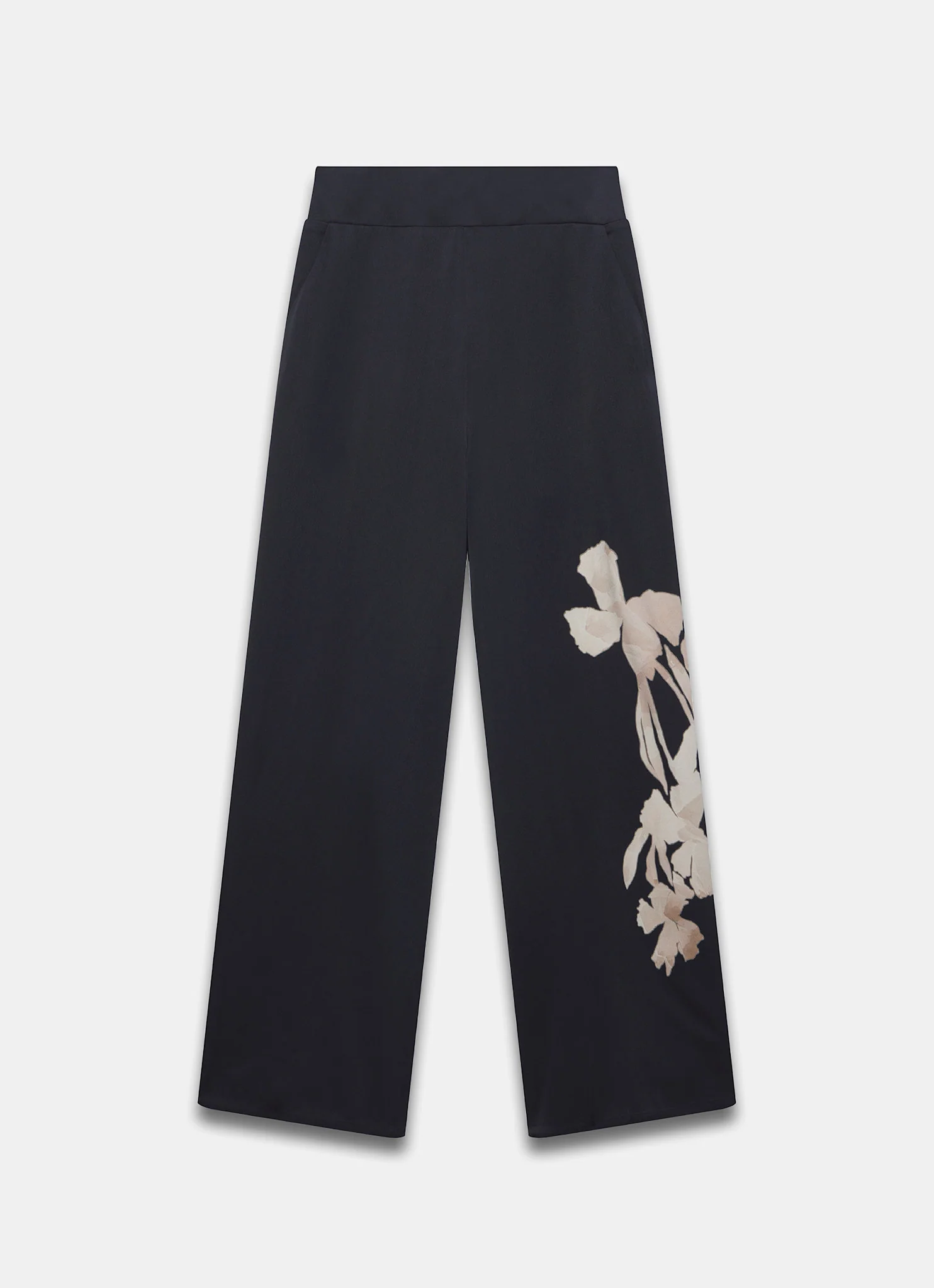 2290-navy-floral-print-wide-trousers-7.webp Navy Floral Print Wide Trousers