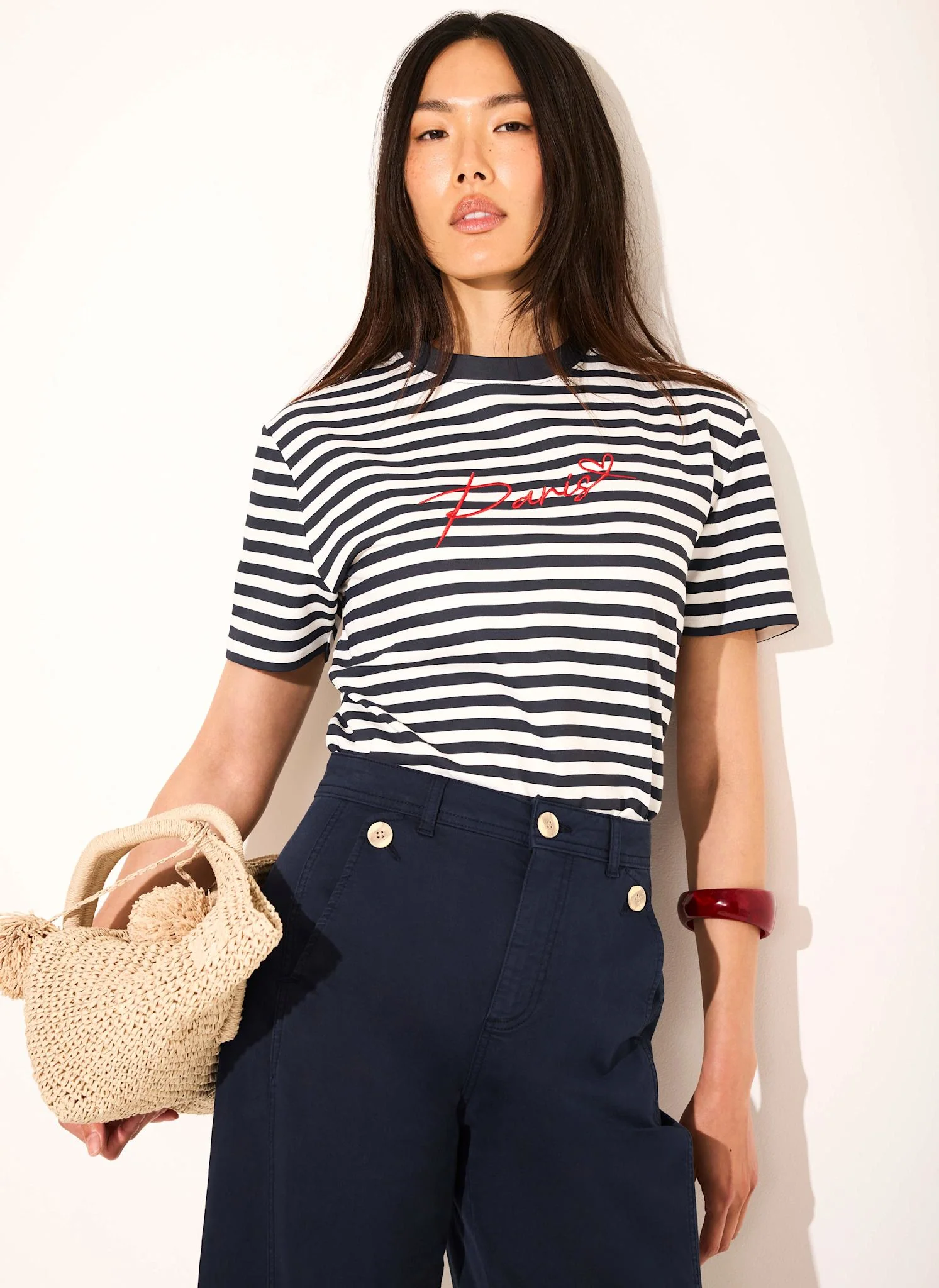 233-navy-stripe-paris-graphic-cotton-t-shirt-5.webp Navy Stripe Paris Graphic Cotton T-Shirt