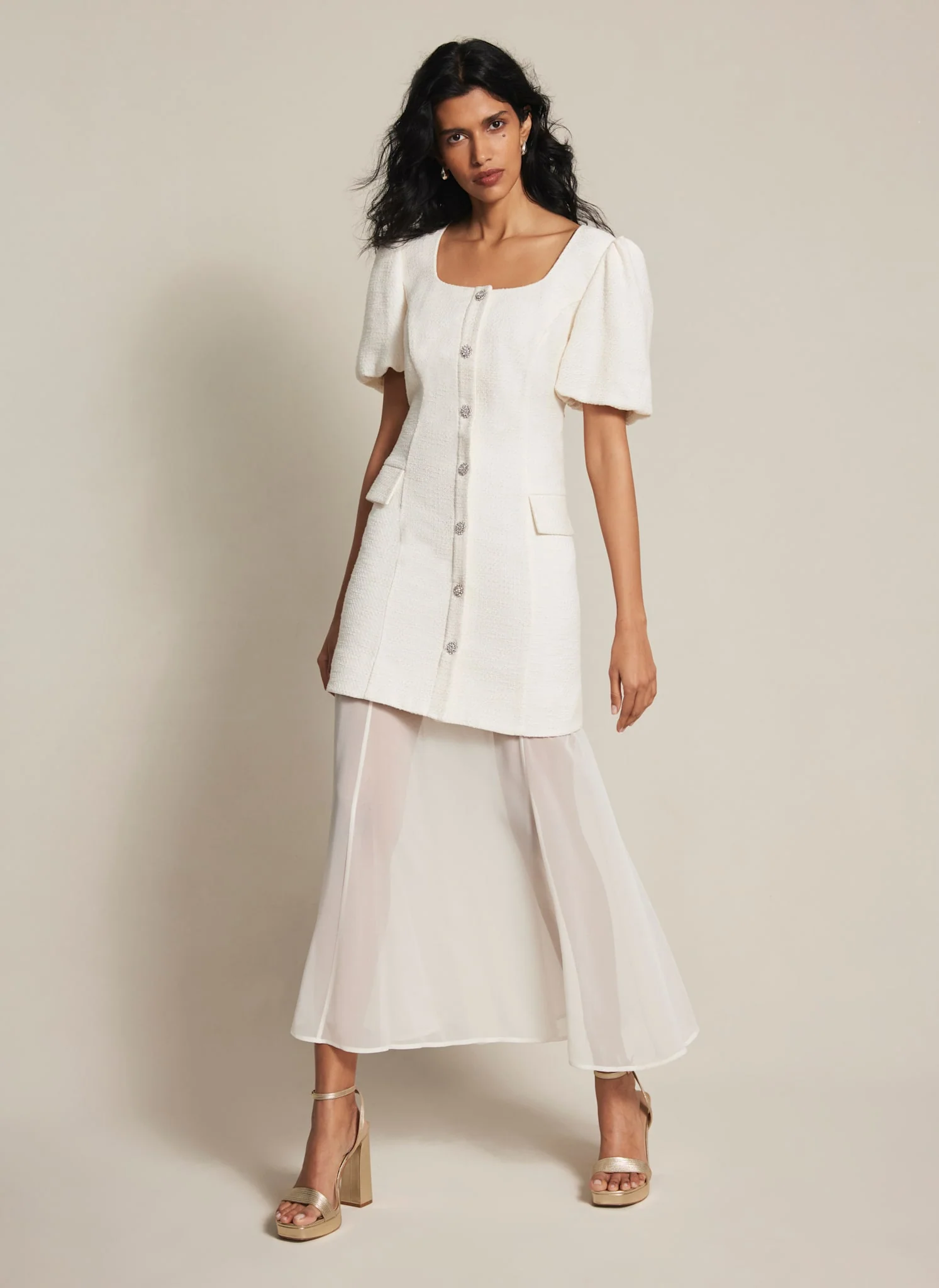 2379-06-06-variation-1.webp Cream Boucle Sheer Hem Maxi Dress