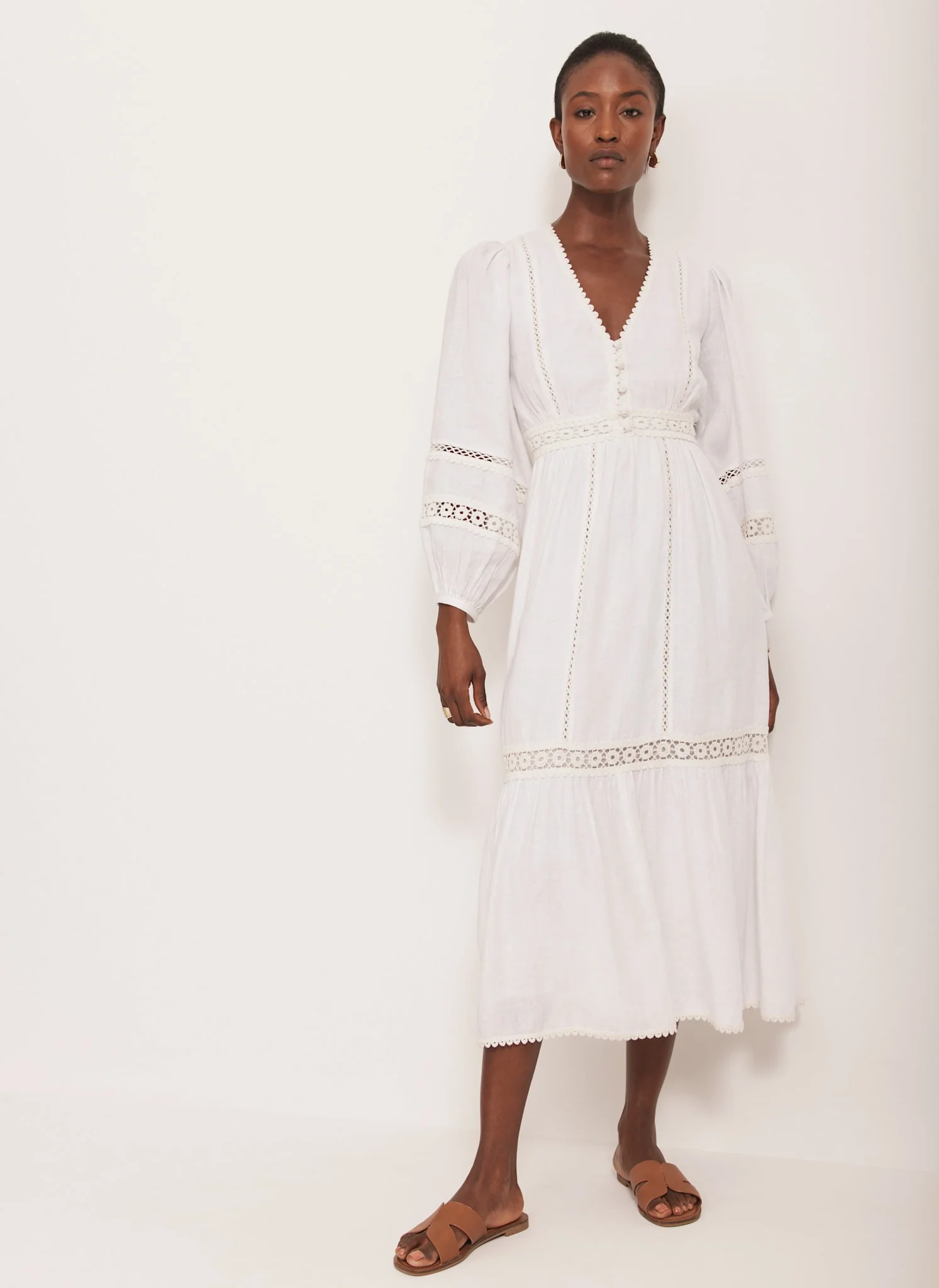 2392-white-crochet-linen-blend-midi-dress-2.webp White Crochet Linen Blend Midi Dress