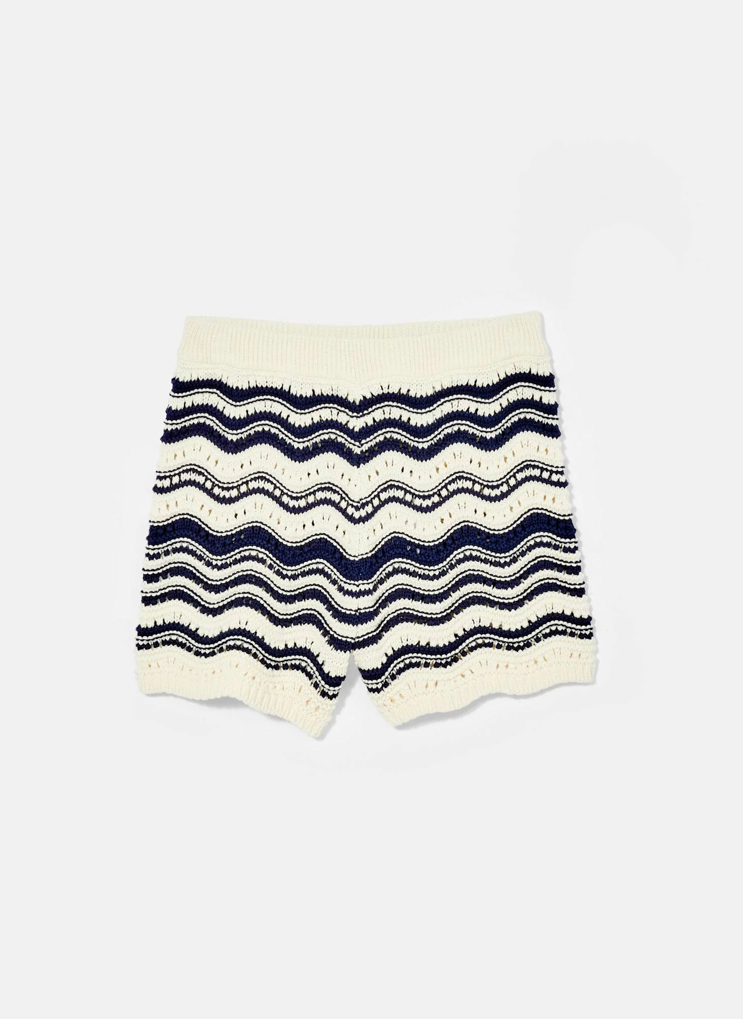 2446-white-striped-knit-cotton-shorts-5.webp White Striped Knit Cotton Shorts