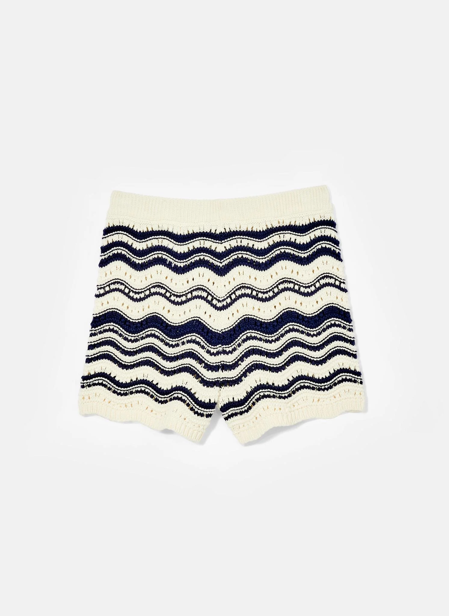 2448-dir-5dbc98dcc983-s-variation-6.webp White Striped Knit Cotton Shorts