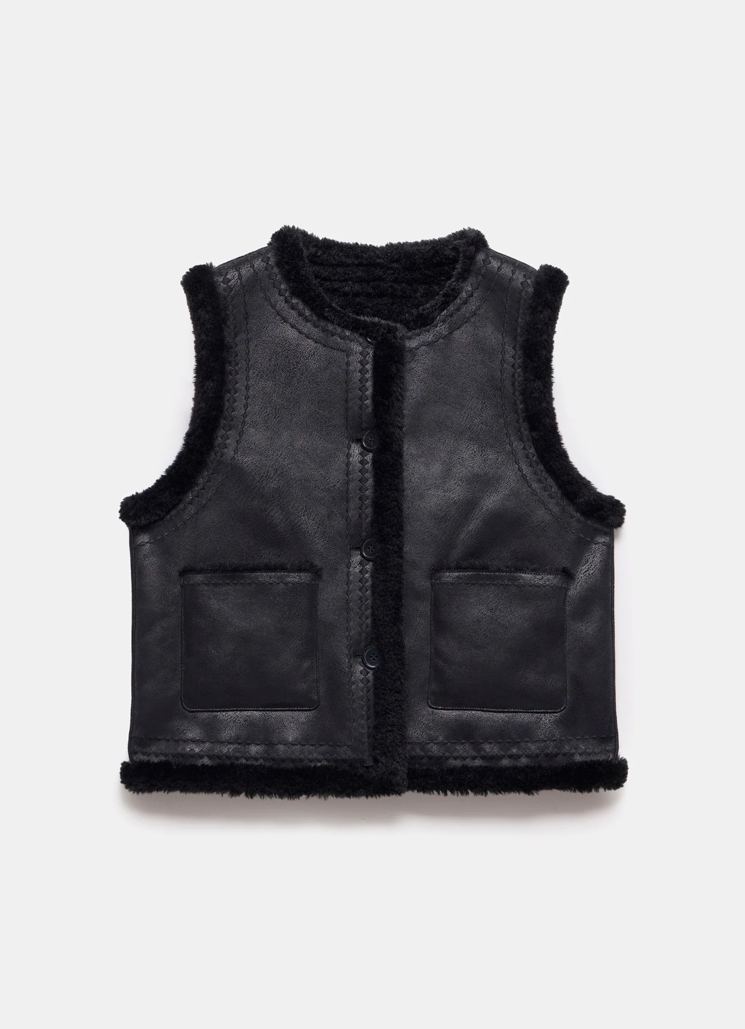 2474-black-reversible-borg-gilet-7.webp Black Reversible Borg Gilet