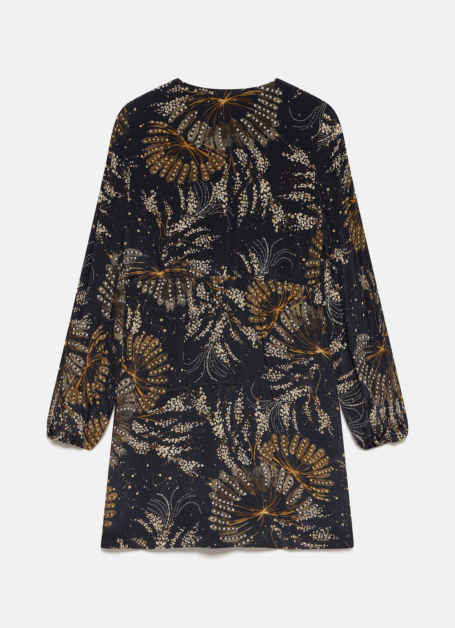 2589-navy-printed-mini-dress-7.jpg Navy Printed Mini Dress