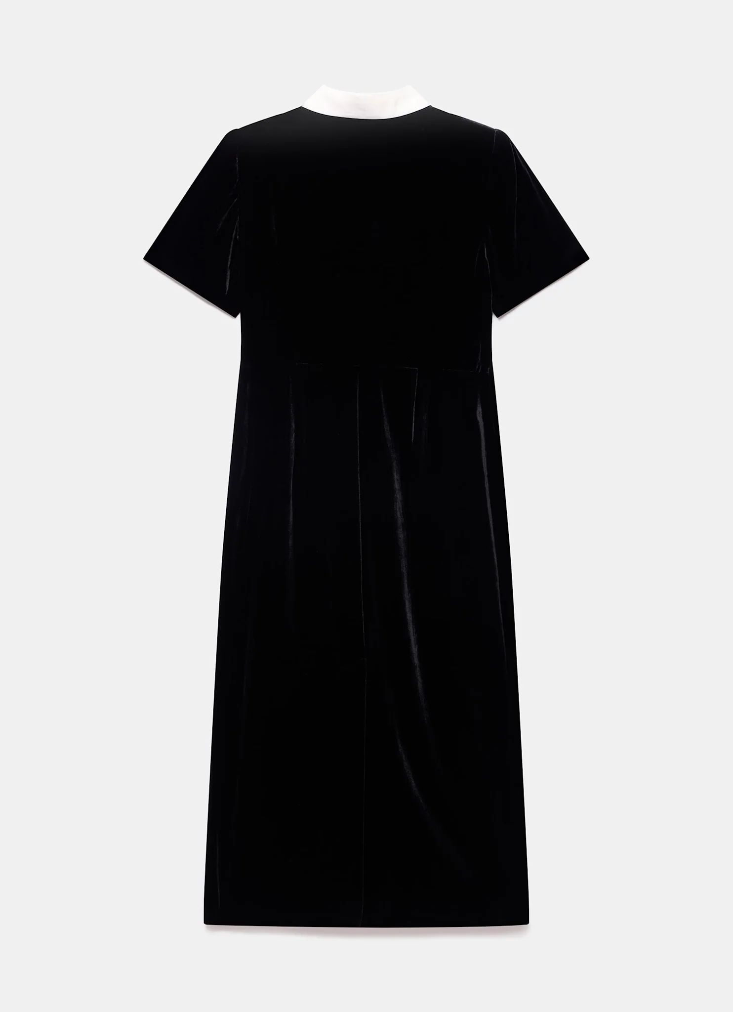 2631-black-velvet-shirt-midi-dress-8.webp Black Velvet Shirt Midi Dress