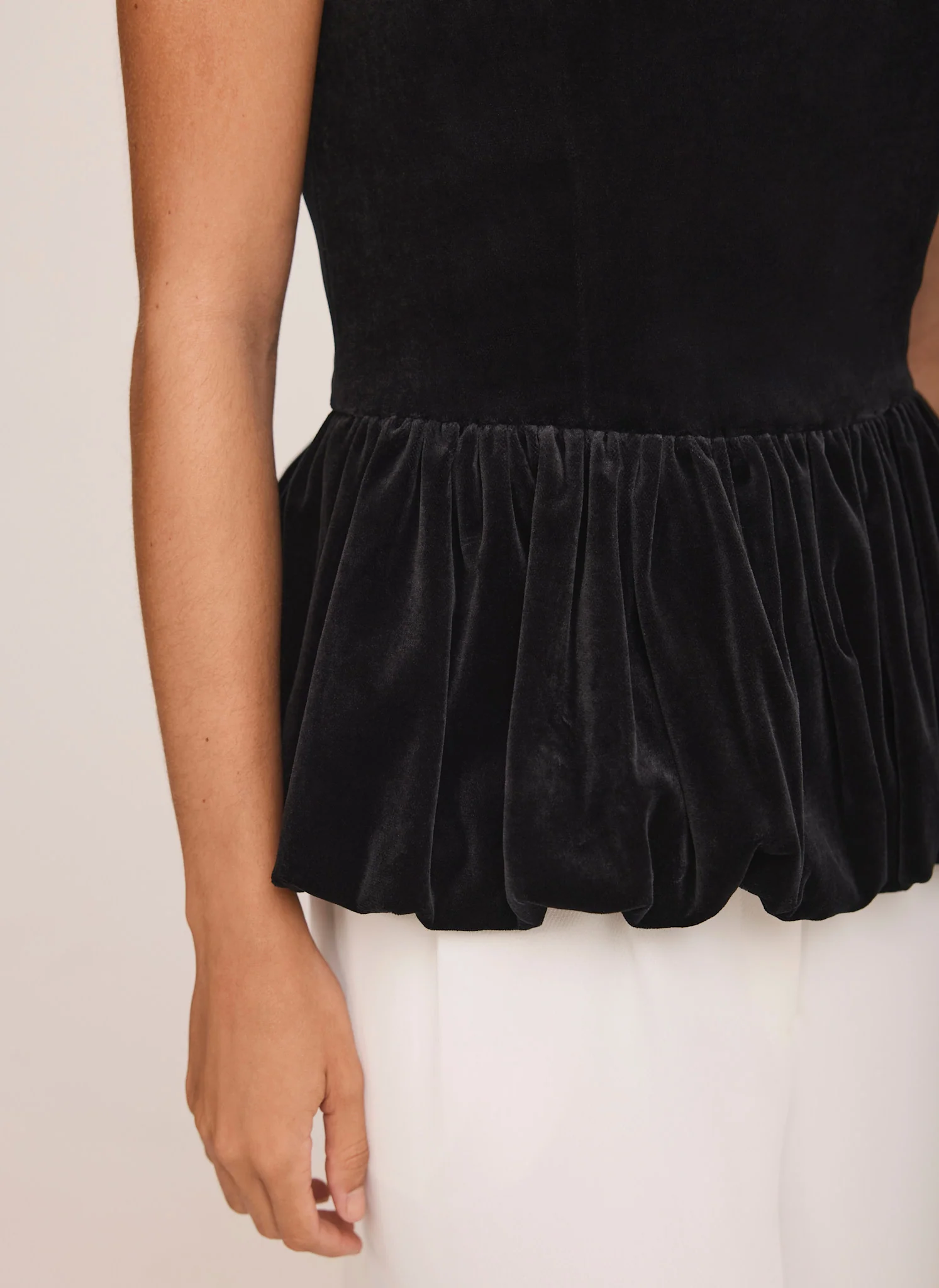 2639-black-velvet-peplum-top-4.webp Black Velvet Peplum Top
