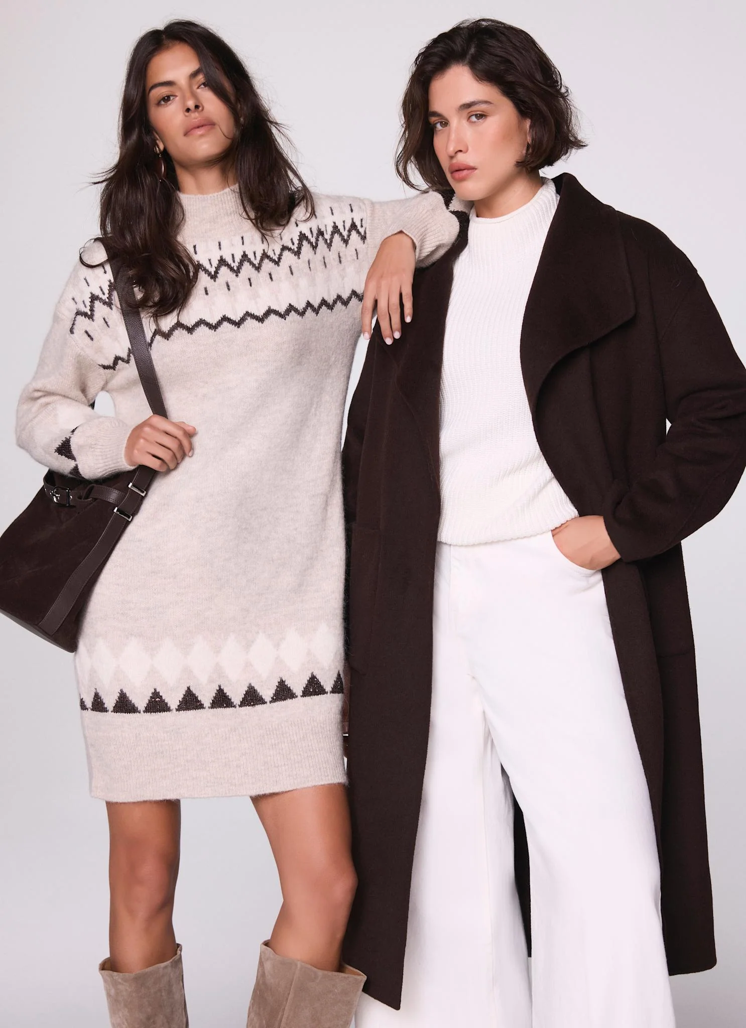 Cream Whipstitch Cotton Blend Jumper