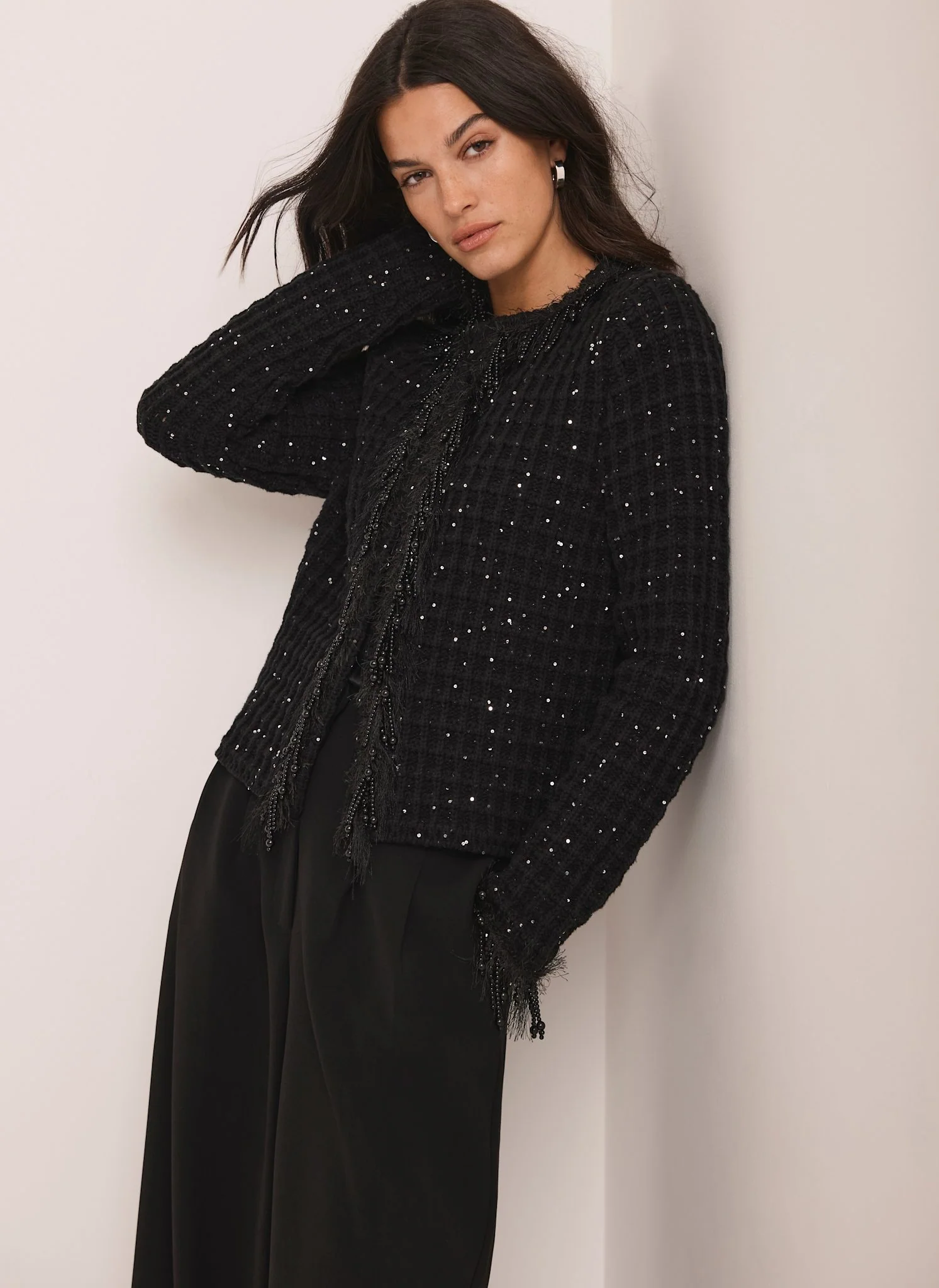 2703-black-sequin-embellished-jacket-5.webp Black Sequin Embellished Jacket