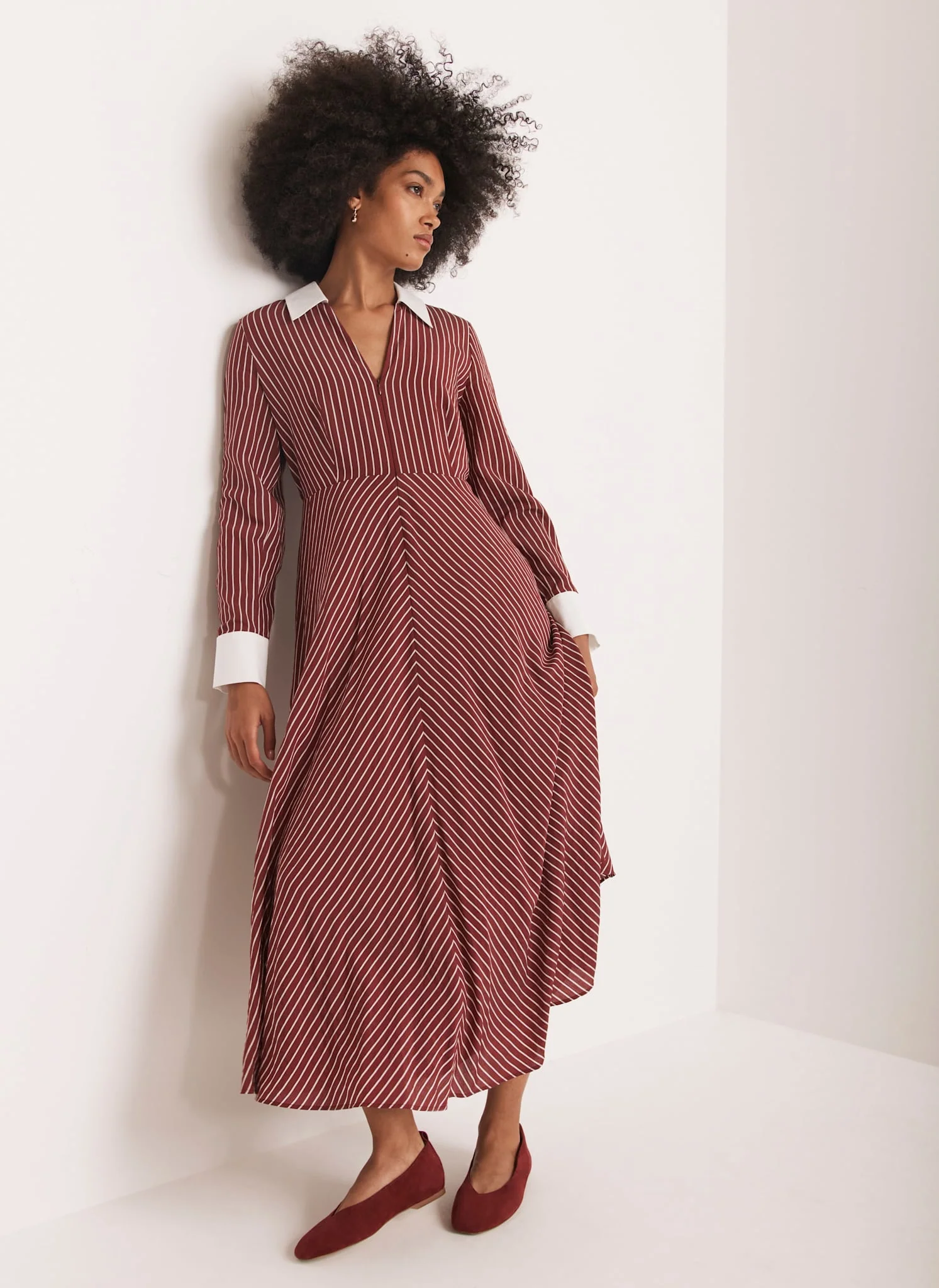2737-burgundy-striped-maxi-shirt-dress-2.webp Burgundy Striped Maxi Shirt Dress