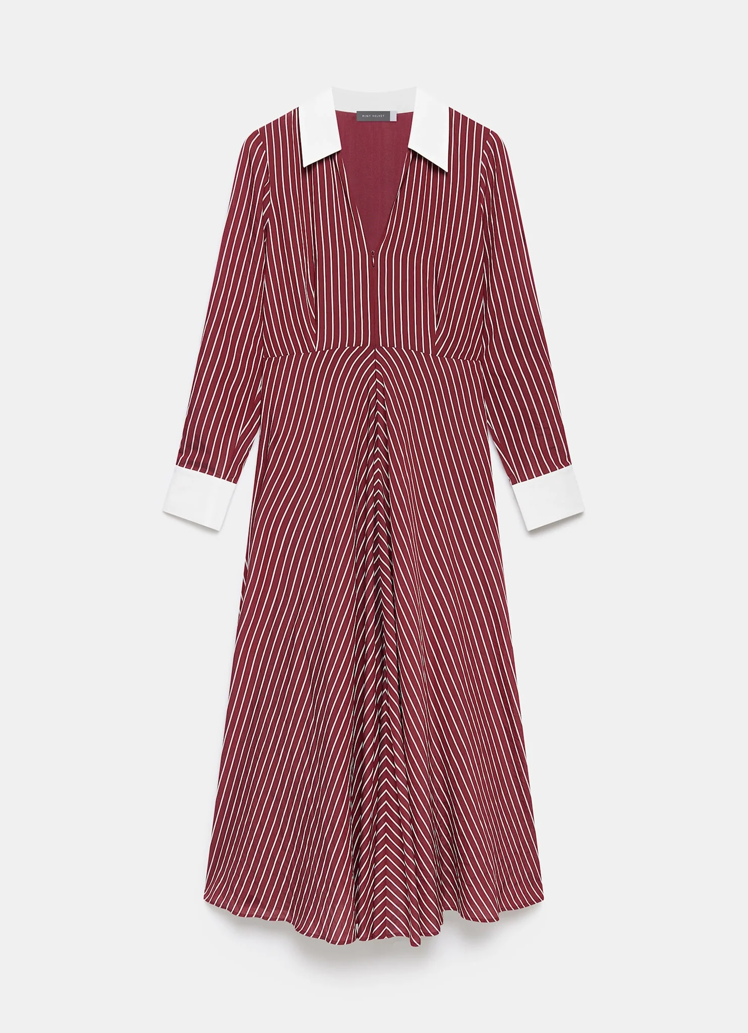 2737-burgundy-striped-maxi-shirt-dress-7.webp Burgundy Striped Maxi Shirt Dress