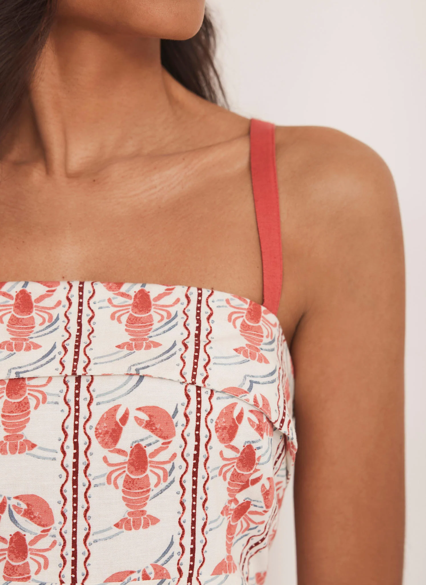 2843-red-lobster-print-mini-dress-6.webp Red Lobster Print Mini Dress