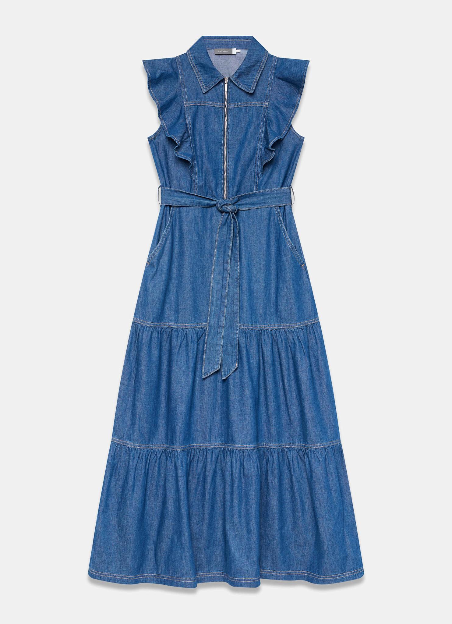 293-indigo-denim-ruffle-maxi-shirt-dress-6.jpg Indigo Denim Ruffle Maxi Shirt Dress