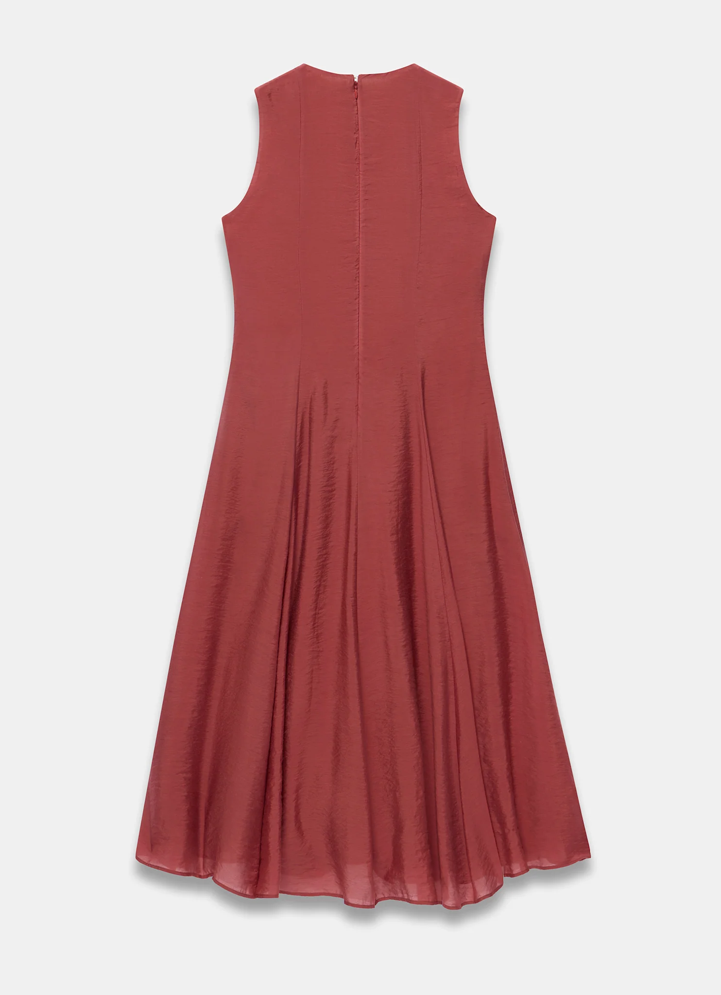301-red-sleeveless-midi-dress-8.webp Red Sleeveless Midi Dress