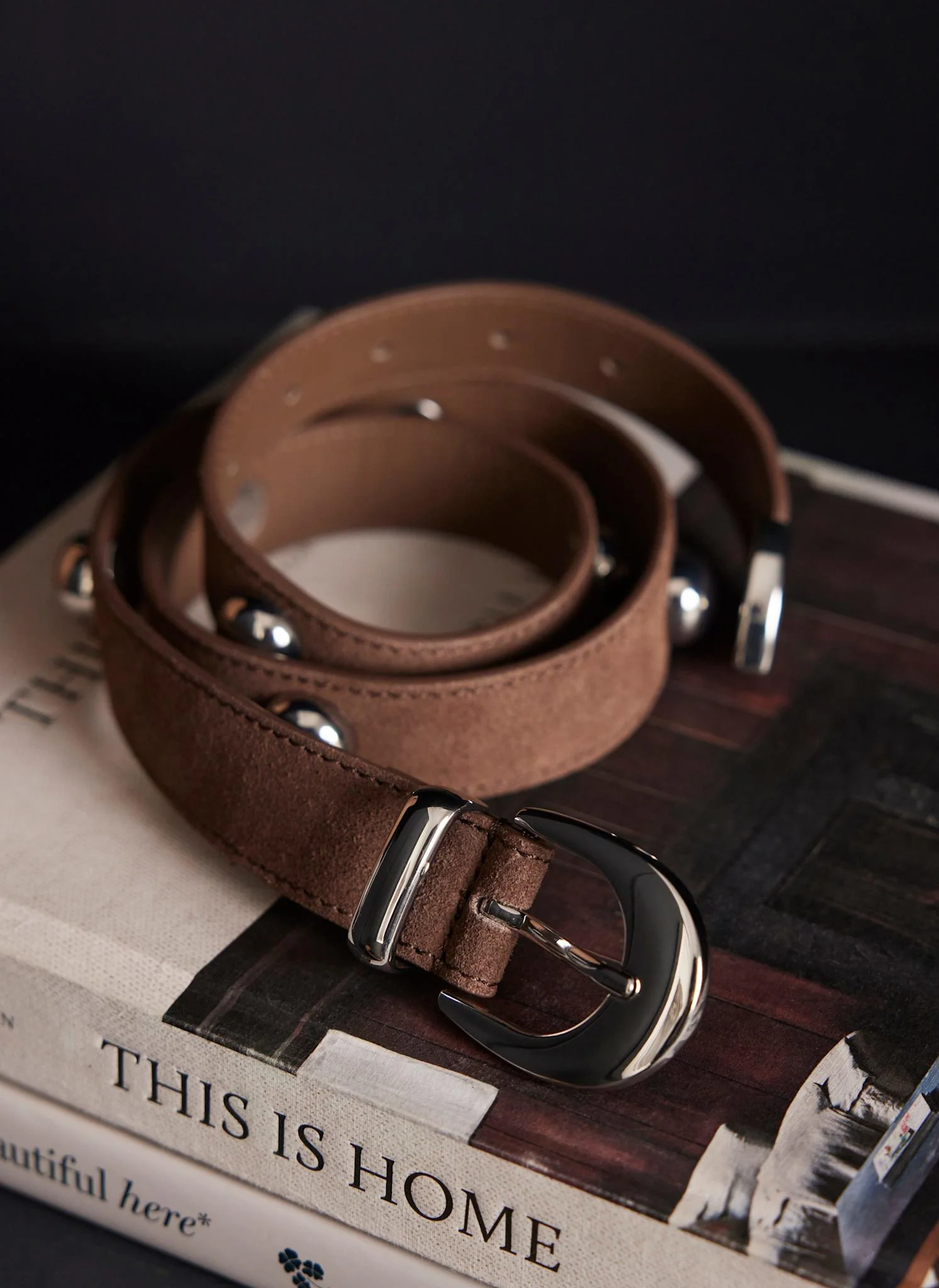 3078-brown-studded-suede-belt-1.webp Brown Studded Suede Belt