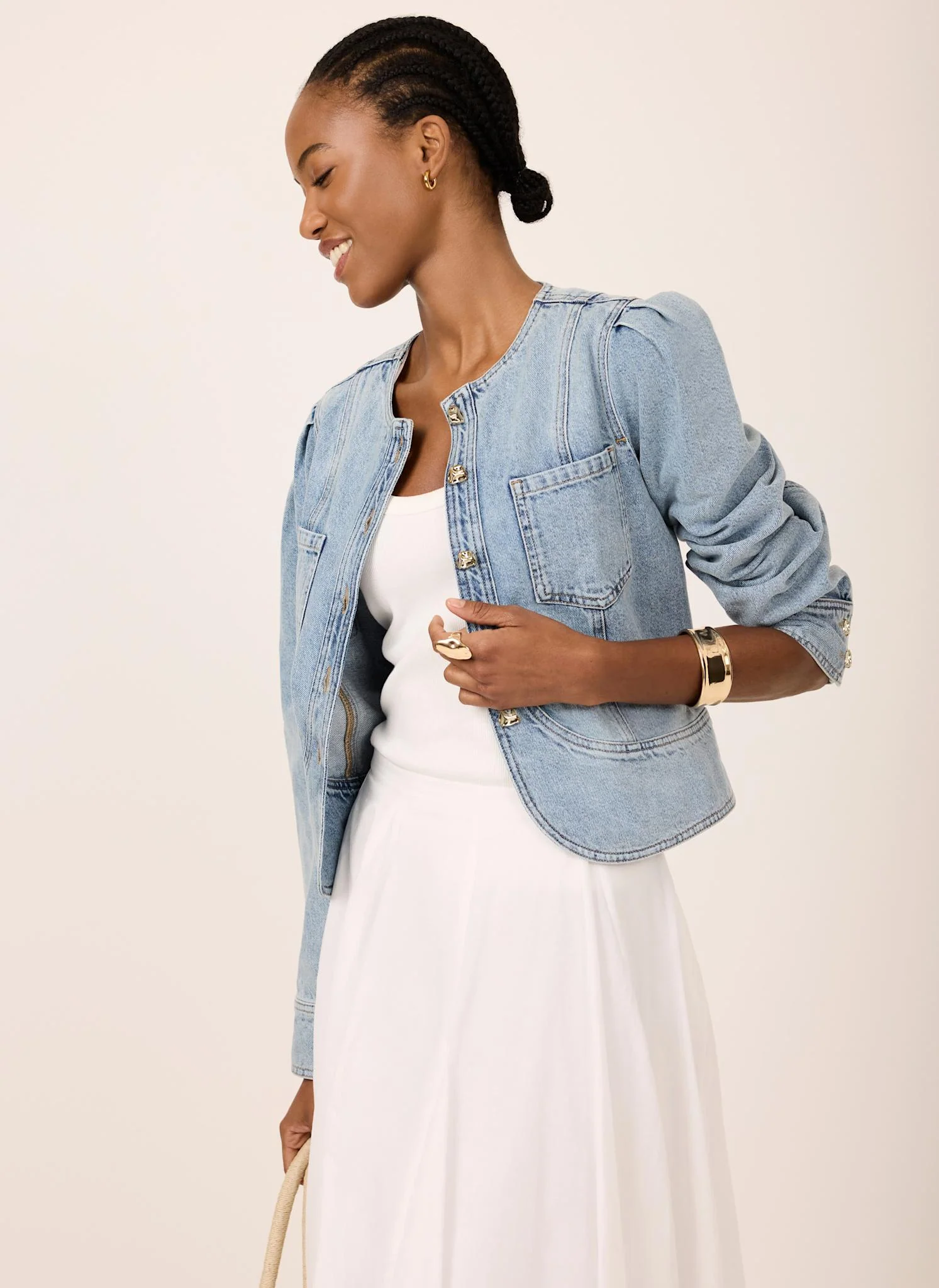3291-light-indigo-collarless-denim-jacket-2.webp Light Indigo Collarless Denim Jacket