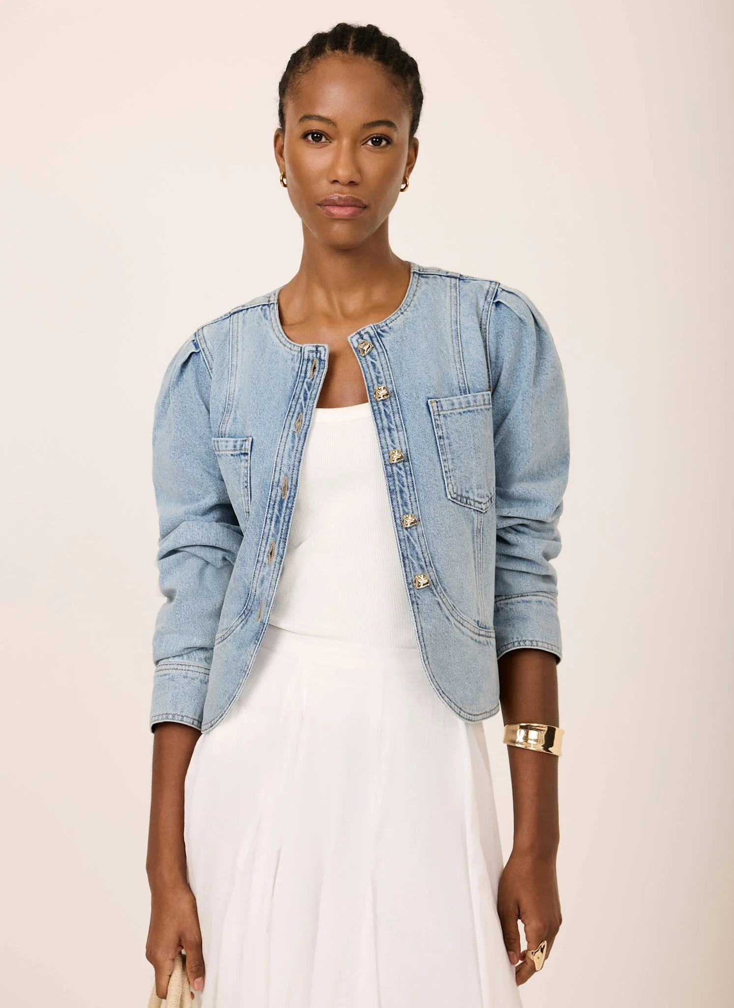 3291-light-indigo-collarless-denim-jacket-3.webp Light Indigo Collarless Denim Jacket