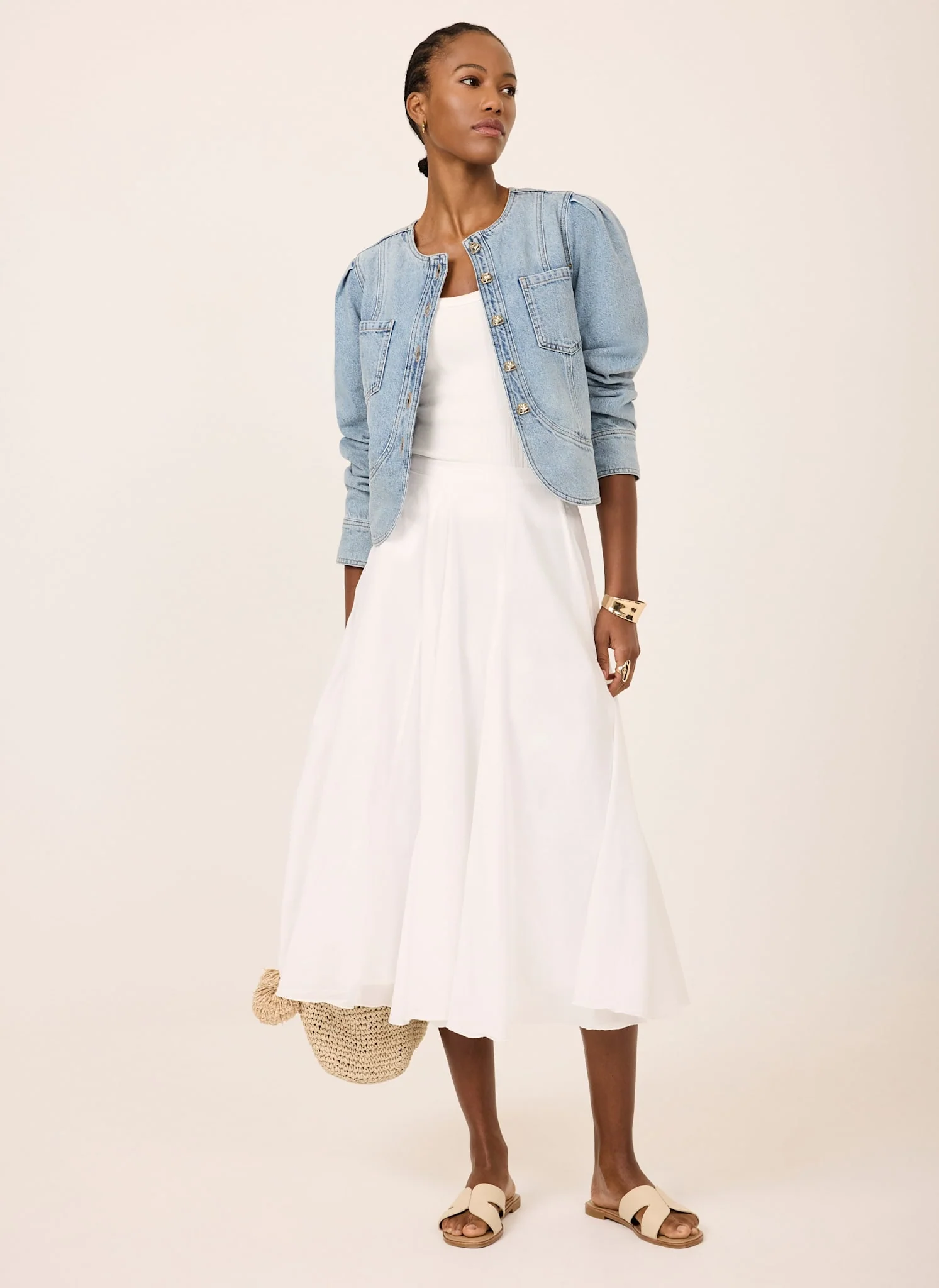 3291-light-indigo-collarless-denim-jacket-5.webp Light Indigo Collarless Denim Jacket