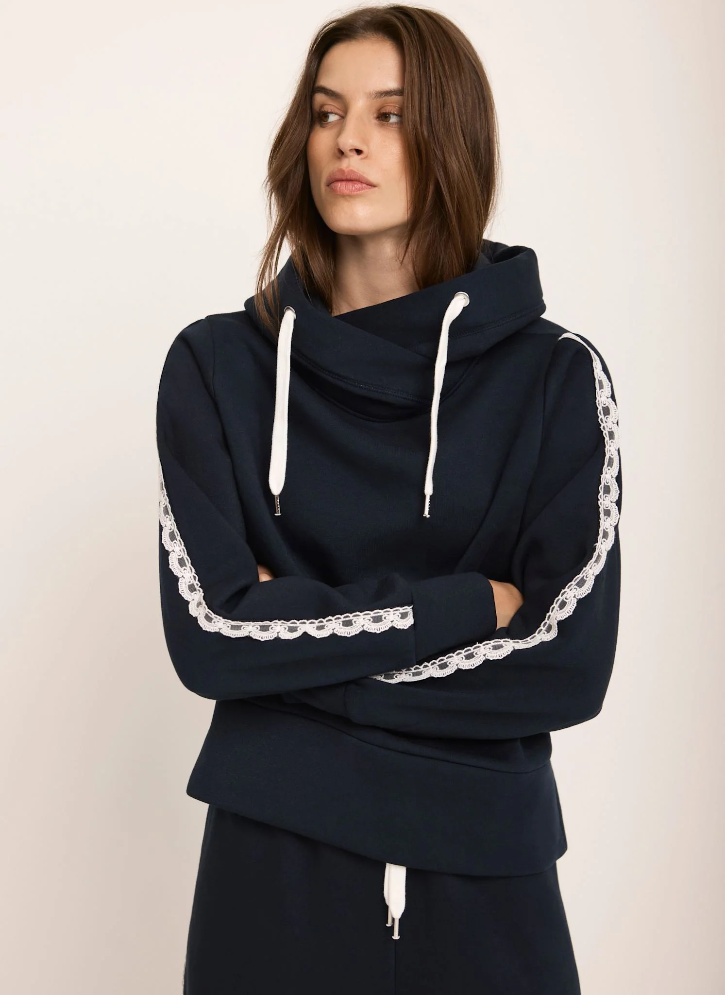 3319-navy-crochet-trim-hoodie-2.webp Navy Crochet Trim Hoodie
