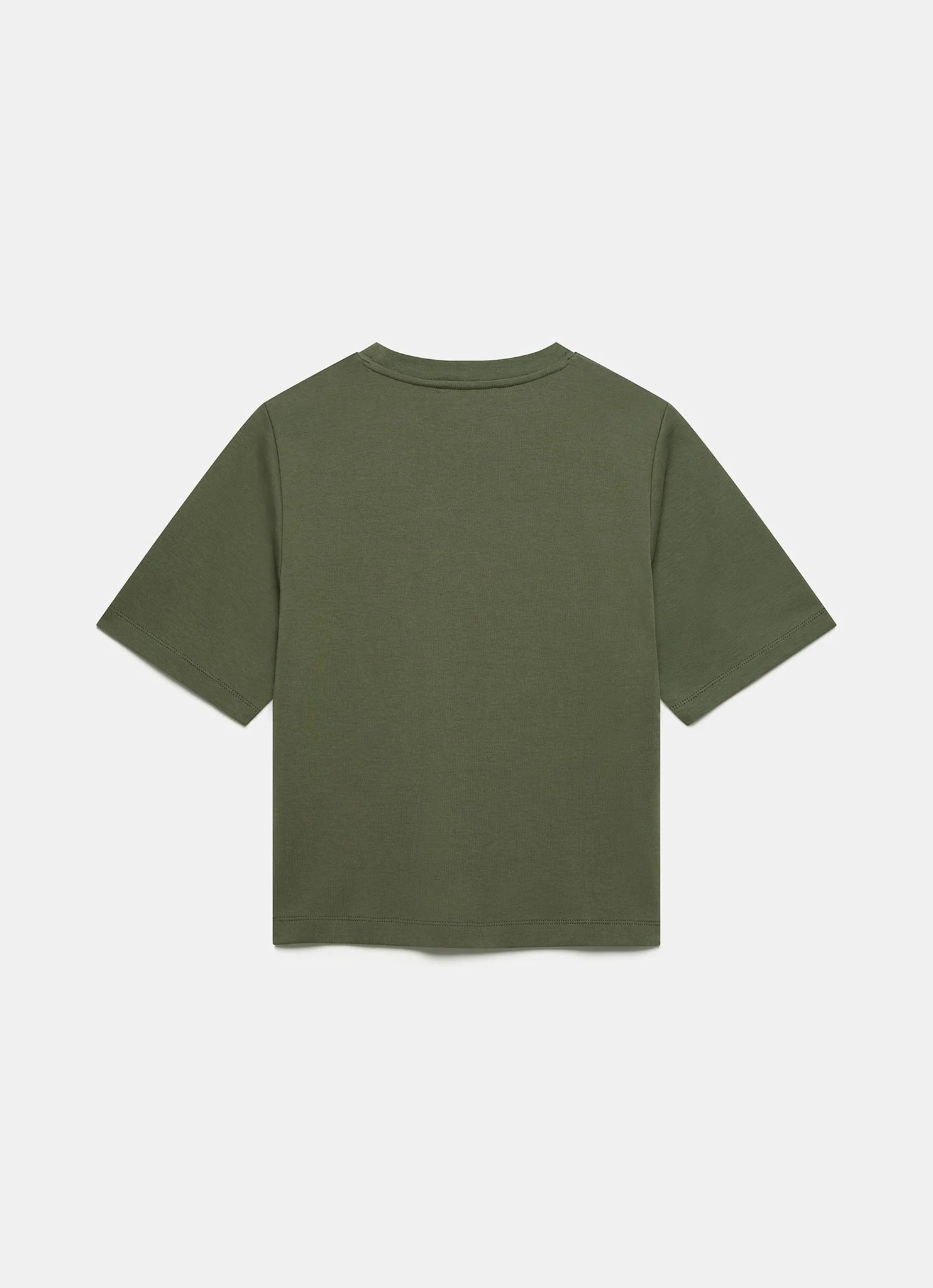 3325-khaki-ultimate-cotton-t-shirt-6.webp Khaki Ultimate Cotton T-Shirt
