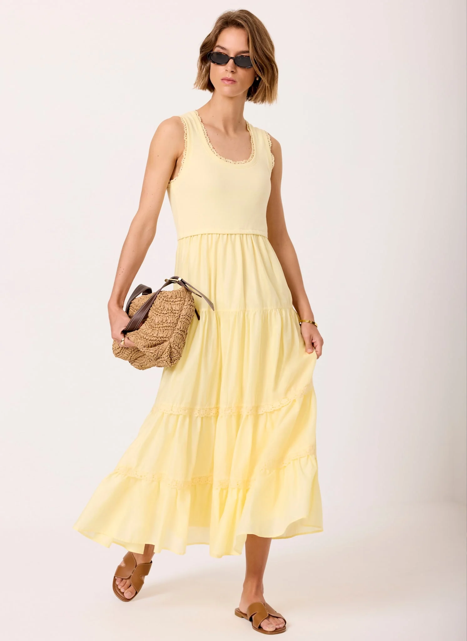 335-yellow-crochet-detail-midi-dress-2.webp Yellow Crochet Detail Midi Dress