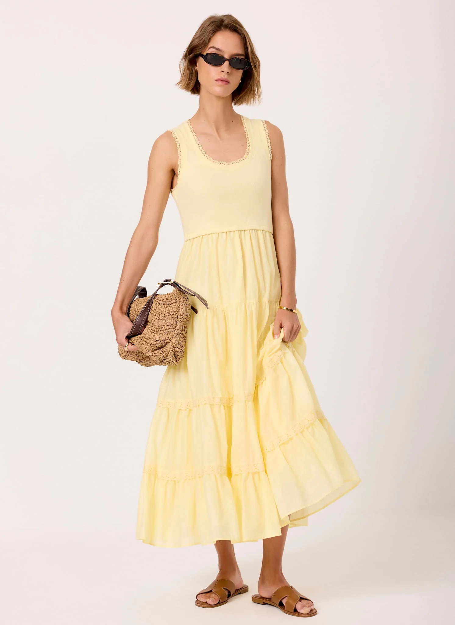335-yellow-crochet-detail-midi-dress-4.webp Yellow Crochet Detail Midi Dress
