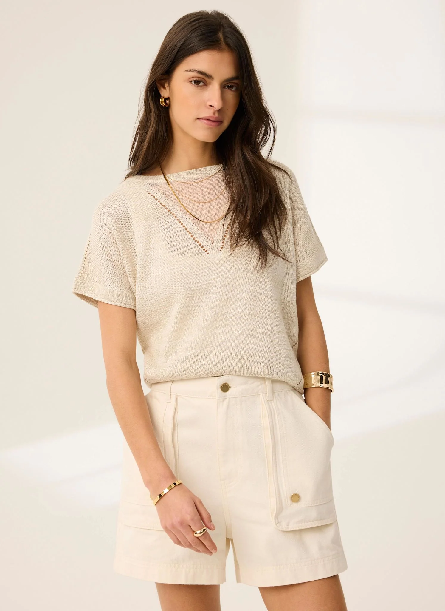3359-neutral-metallic-knit-top-3.webp Neutral Metallic Knit Top