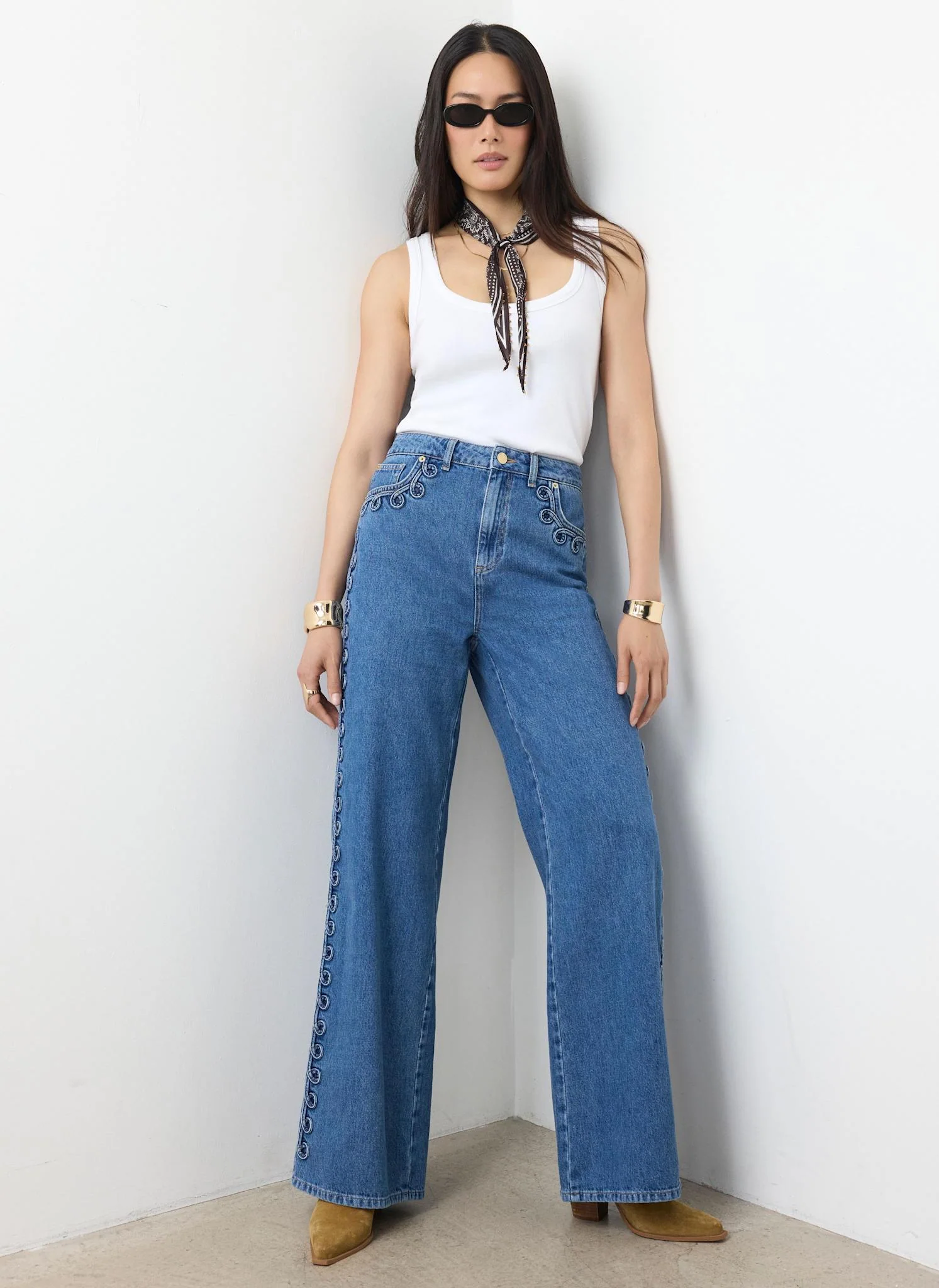 341-mid-indigo-swirl-detail-wide-jeans-3.webp Mid Indigo Swirl Detail Wide Jeans