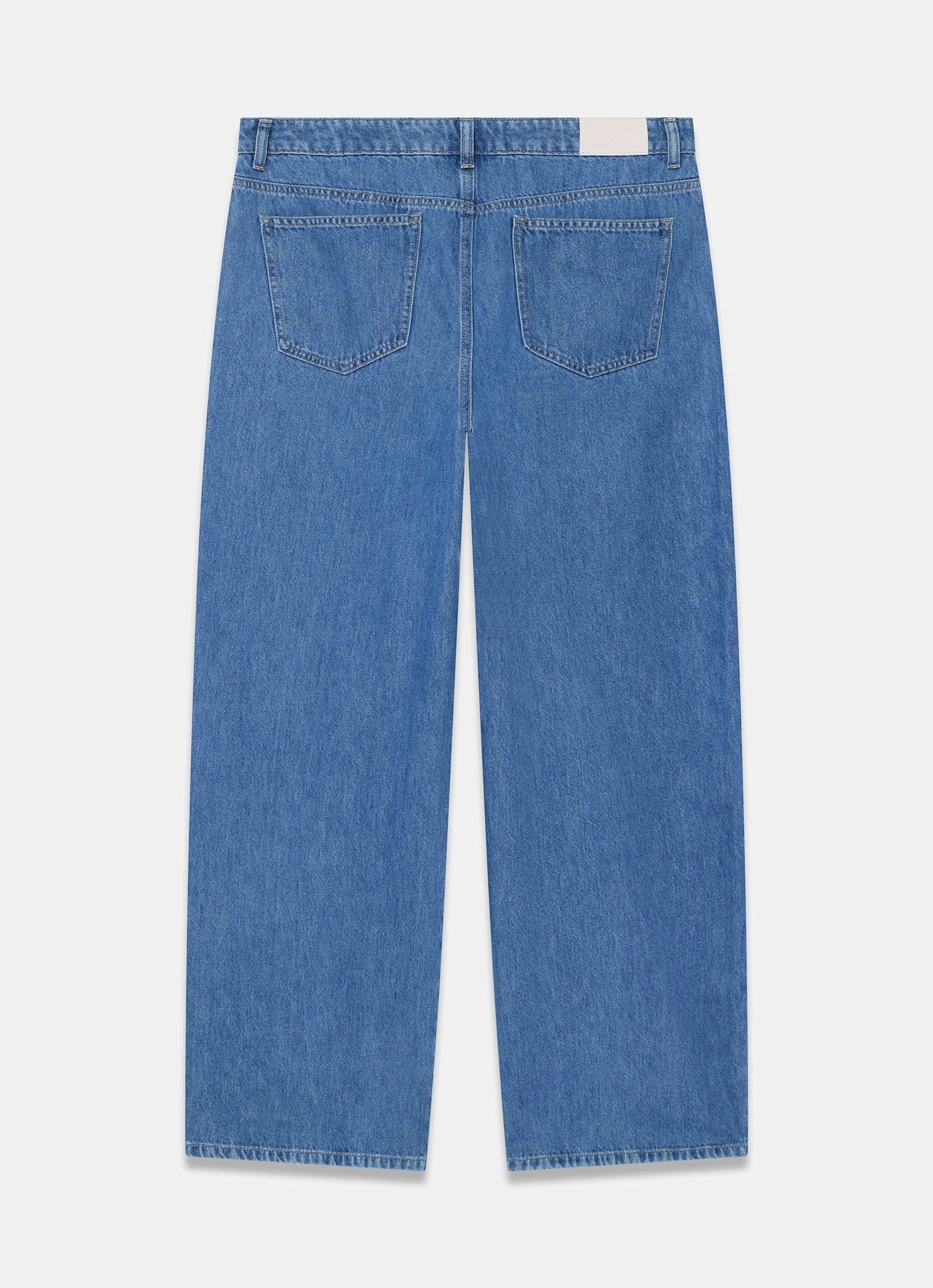 342-short-06-short-06-variation-7.jpg Mid Indigo Swirl Detail Wide Jeans
