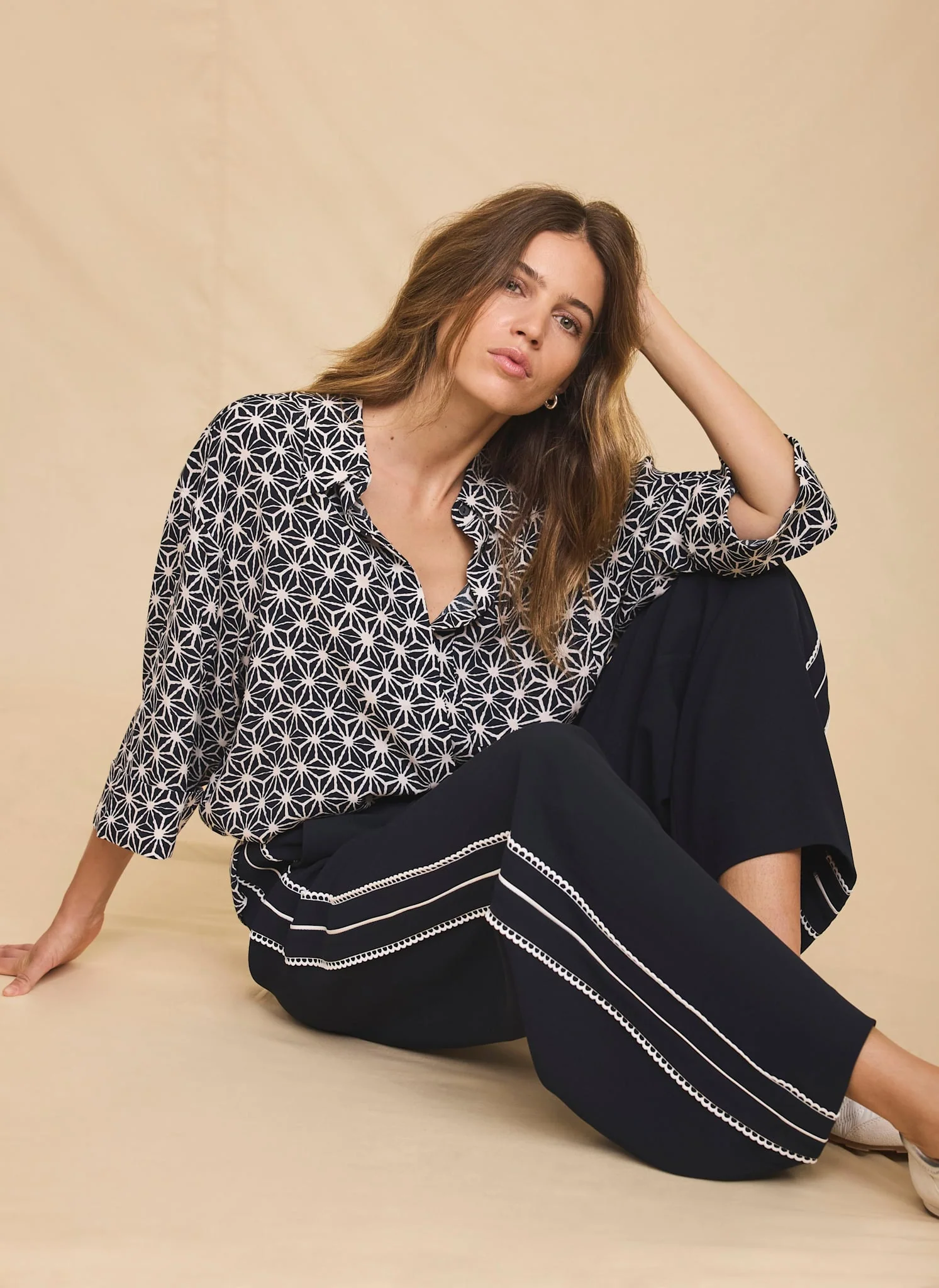 3435-navy-geometric-print-resort-shirt-1.webp Navy Geometric Print Resort Shirt