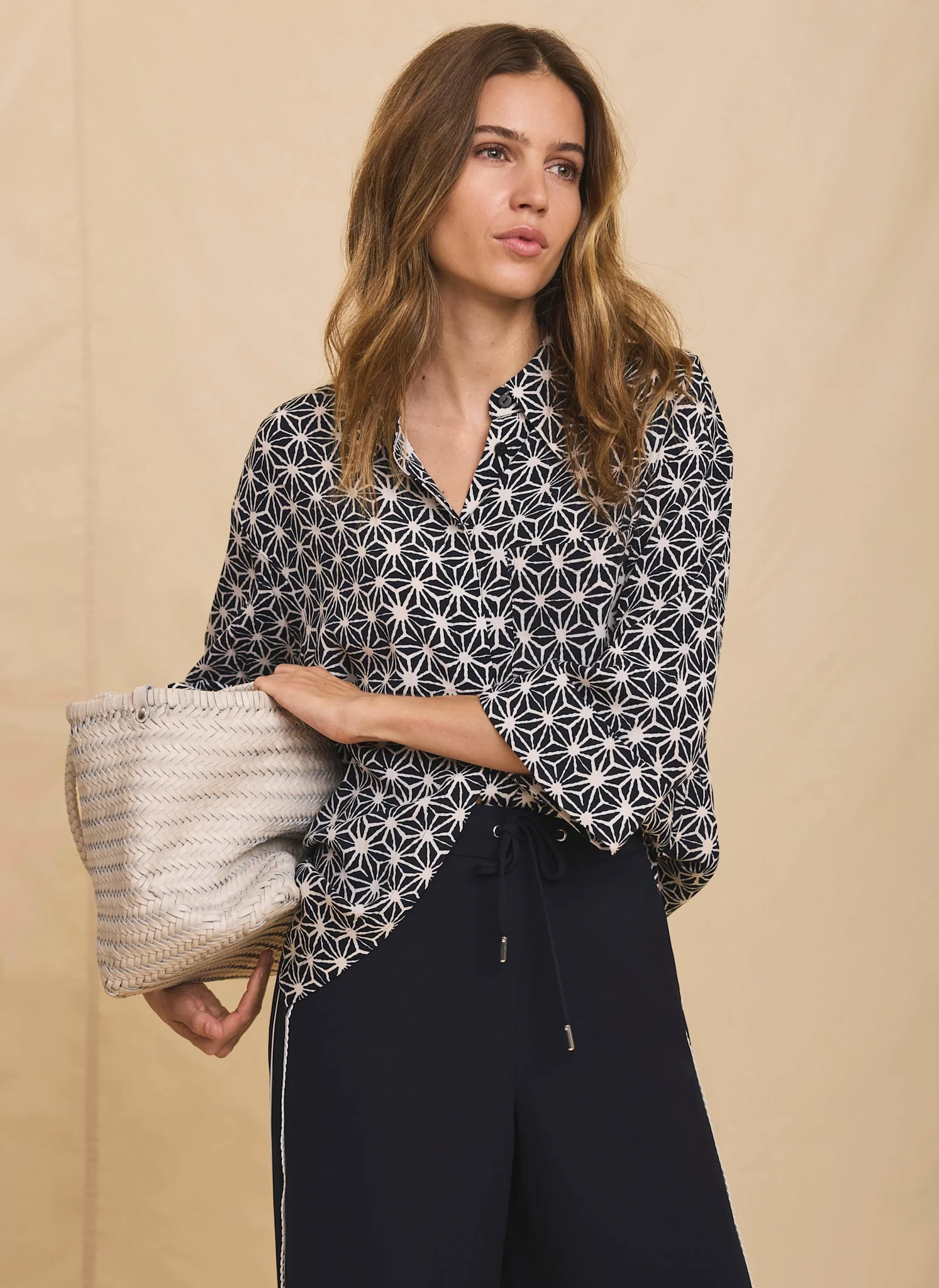 3435-navy-geometric-print-resort-shirt-3.webp Navy Geometric Print Resort Shirt