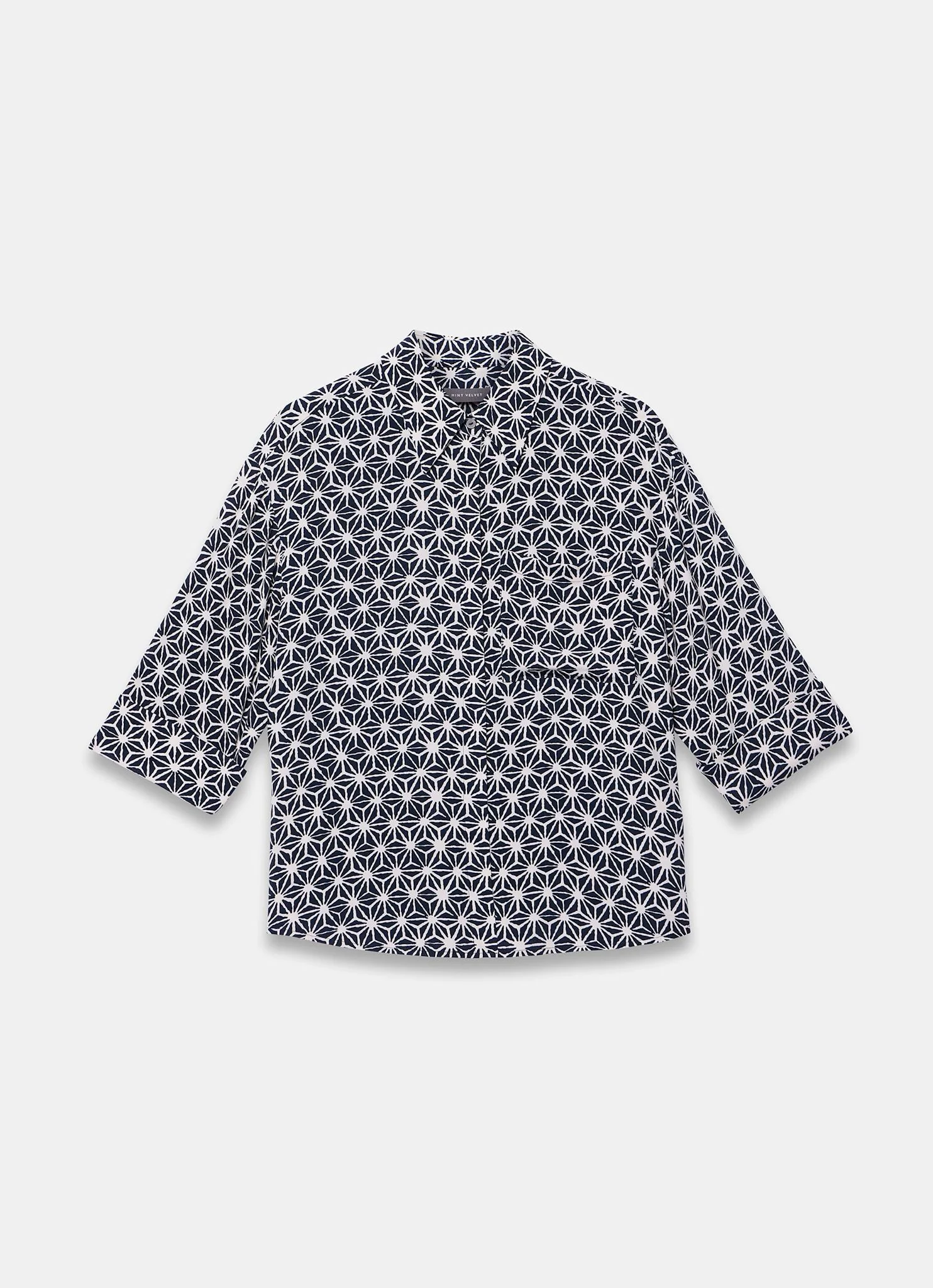 3435-navy-geometric-print-resort-shirt-6.webp Navy Geometric Print Resort Shirt