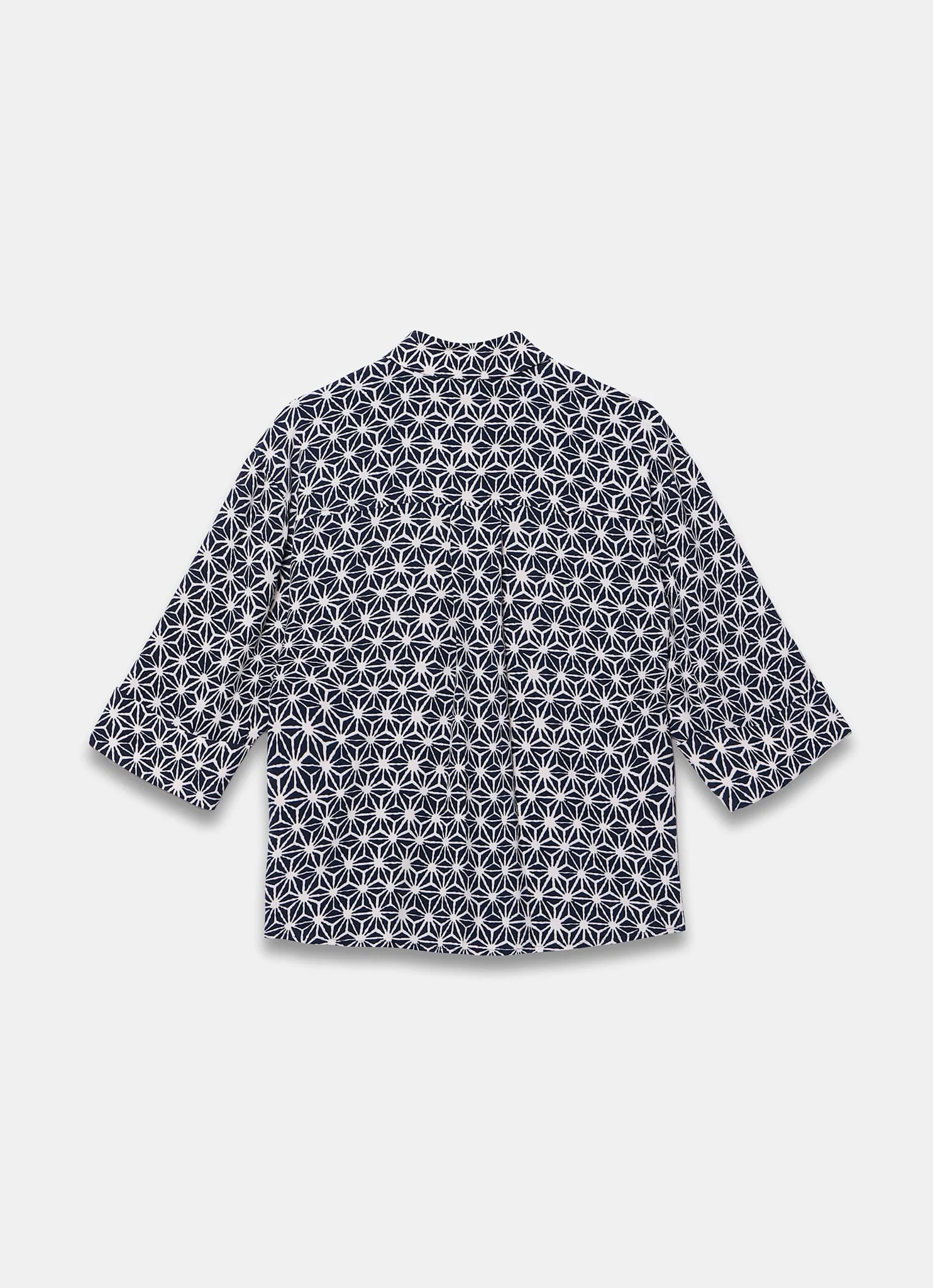 3435-navy-geometric-print-resort-shirt-7.webp Navy Geometric Print Resort Shirt