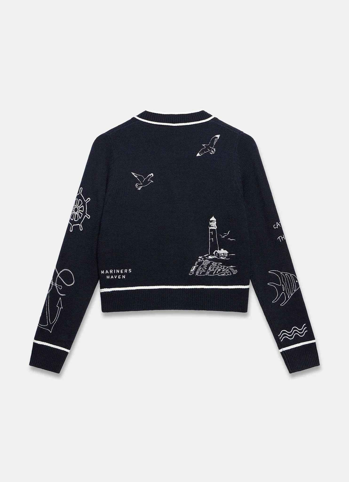 3523-navy-embroidered-marine-knit-cardigan-7.webp Navy Embroidered Marine Knit Cardigan