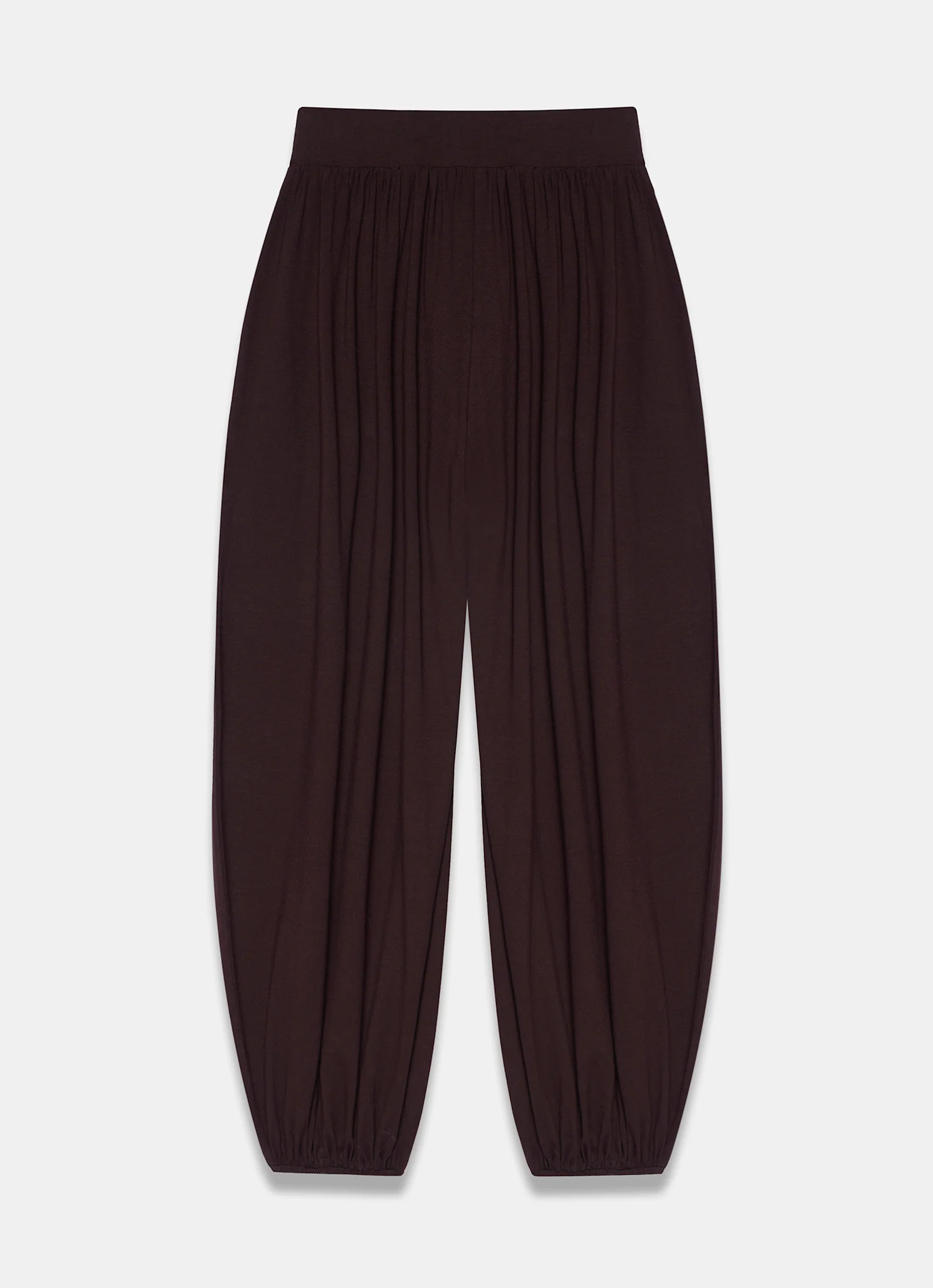 3595-brown-jersey-balloon-trousers-5.webp Brown Jersey Balloon Trousers