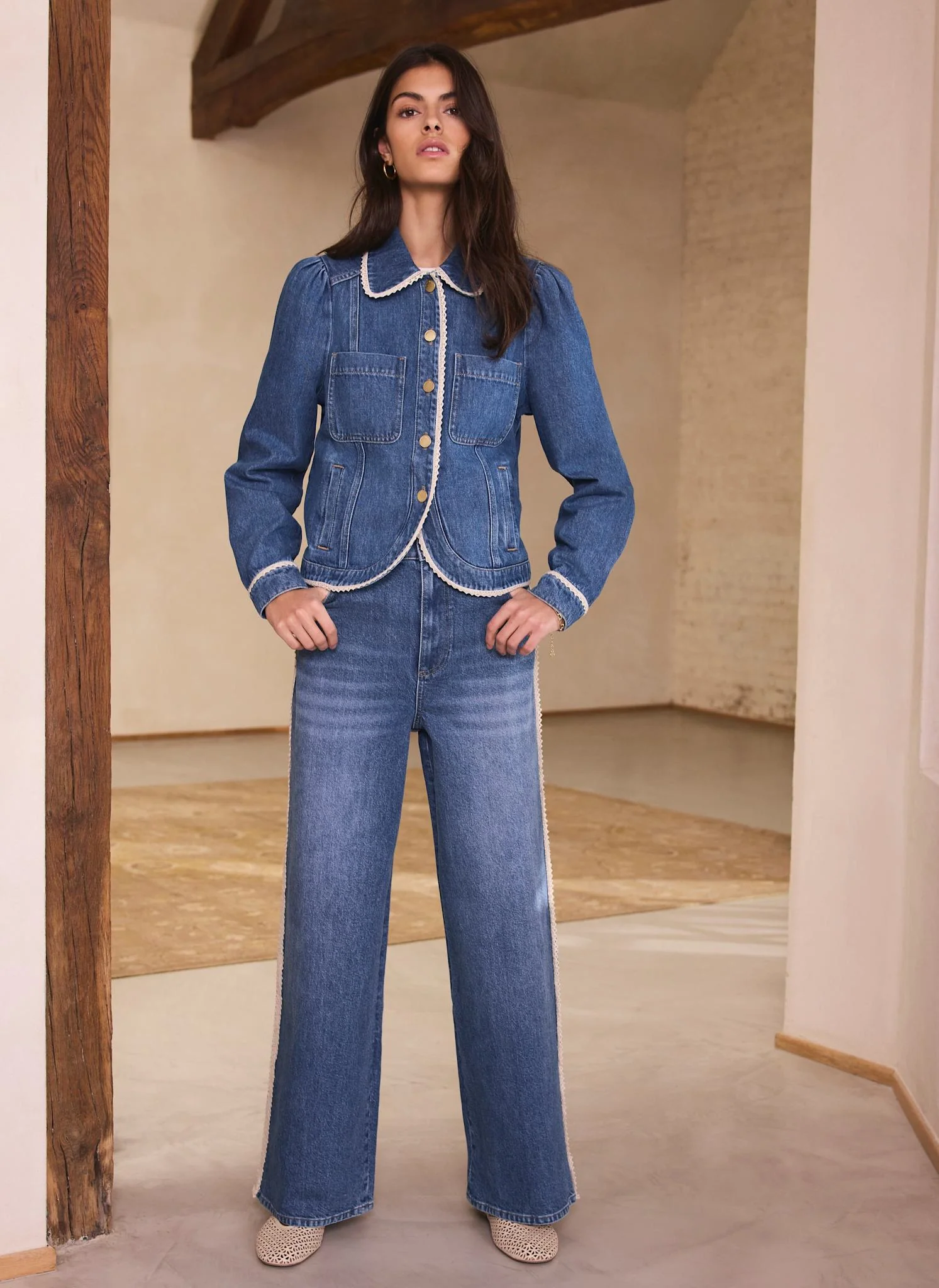 3633-mid-indigo-crochet-trim-denim-jacket-6.webp Mid Indigo Crochet Trim Denim Jacket