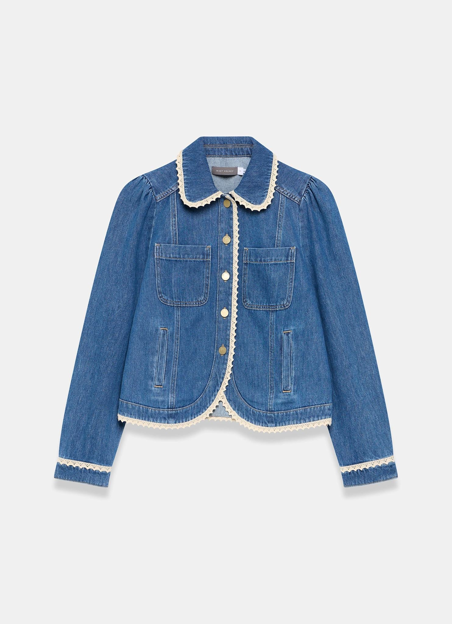 3633-mid-indigo-crochet-trim-denim-jacket-7.jpg Mid Indigo Crochet Trim Denim Jacket