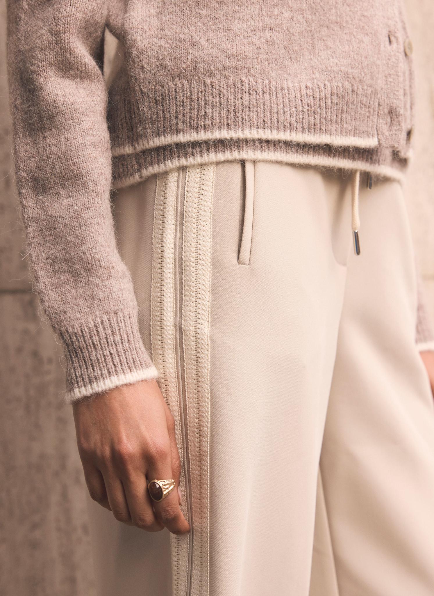 3748-neutral-crochet-side-stripe-wide-joggers-3.jpg Neutral Crochet Side Stripe Wide Joggers