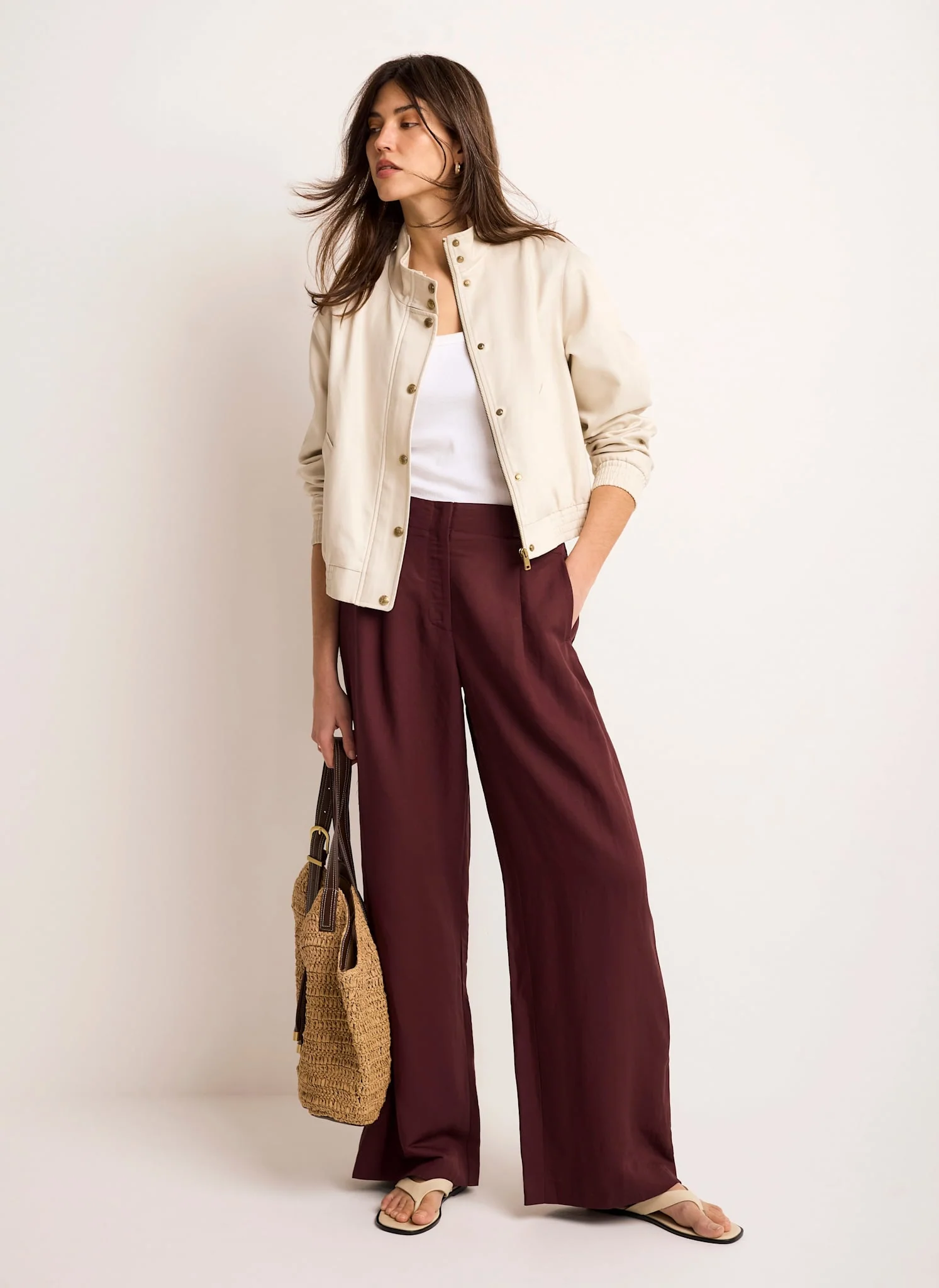 3776-neutral-funnel-neck-bomber-jacket-2.webp Neutral Funnel Neck Bomber Jacket