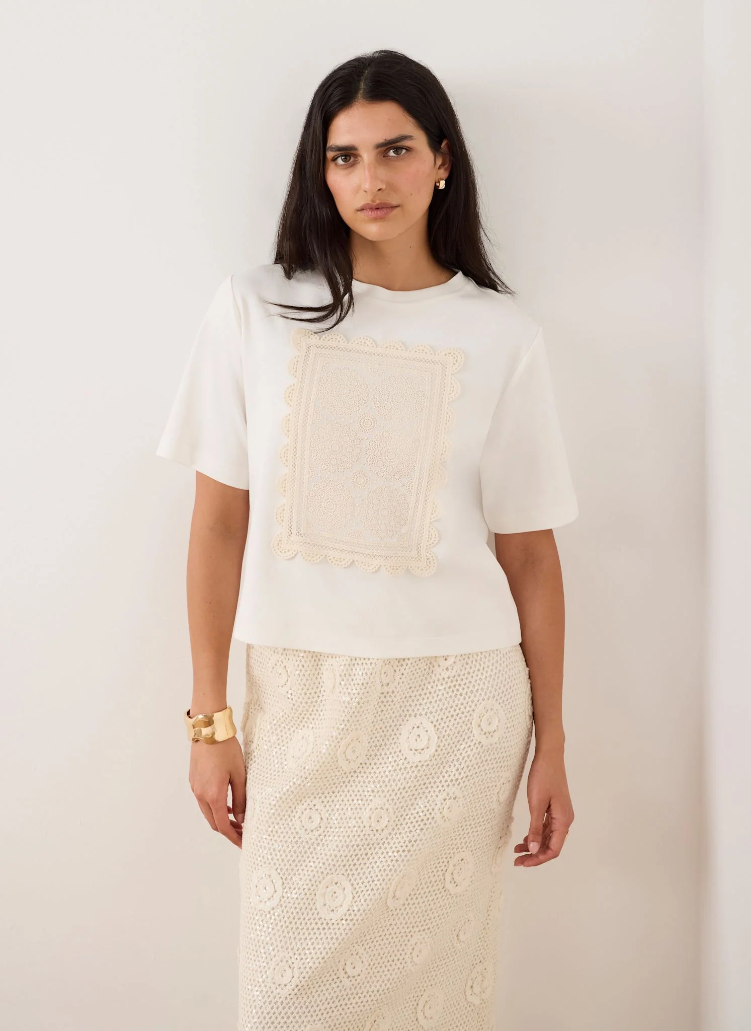 3807-cream-crochet-panel-t-shirt-6.webp Cream Crochet Panel T-Shirt