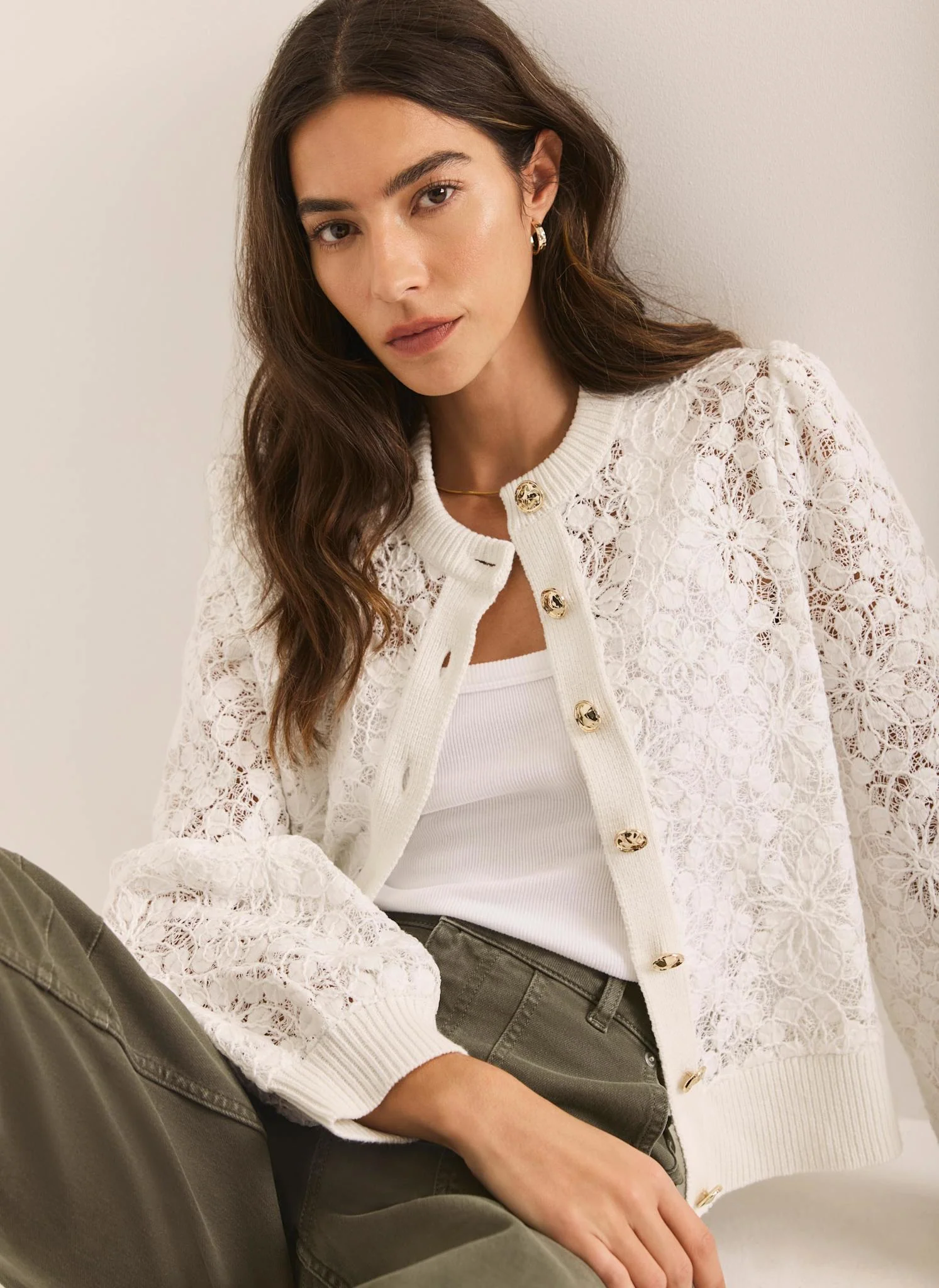 3841-cream-lace-cotton-blend-jacket-4.webp Cream Lace Cotton Blend Jacket