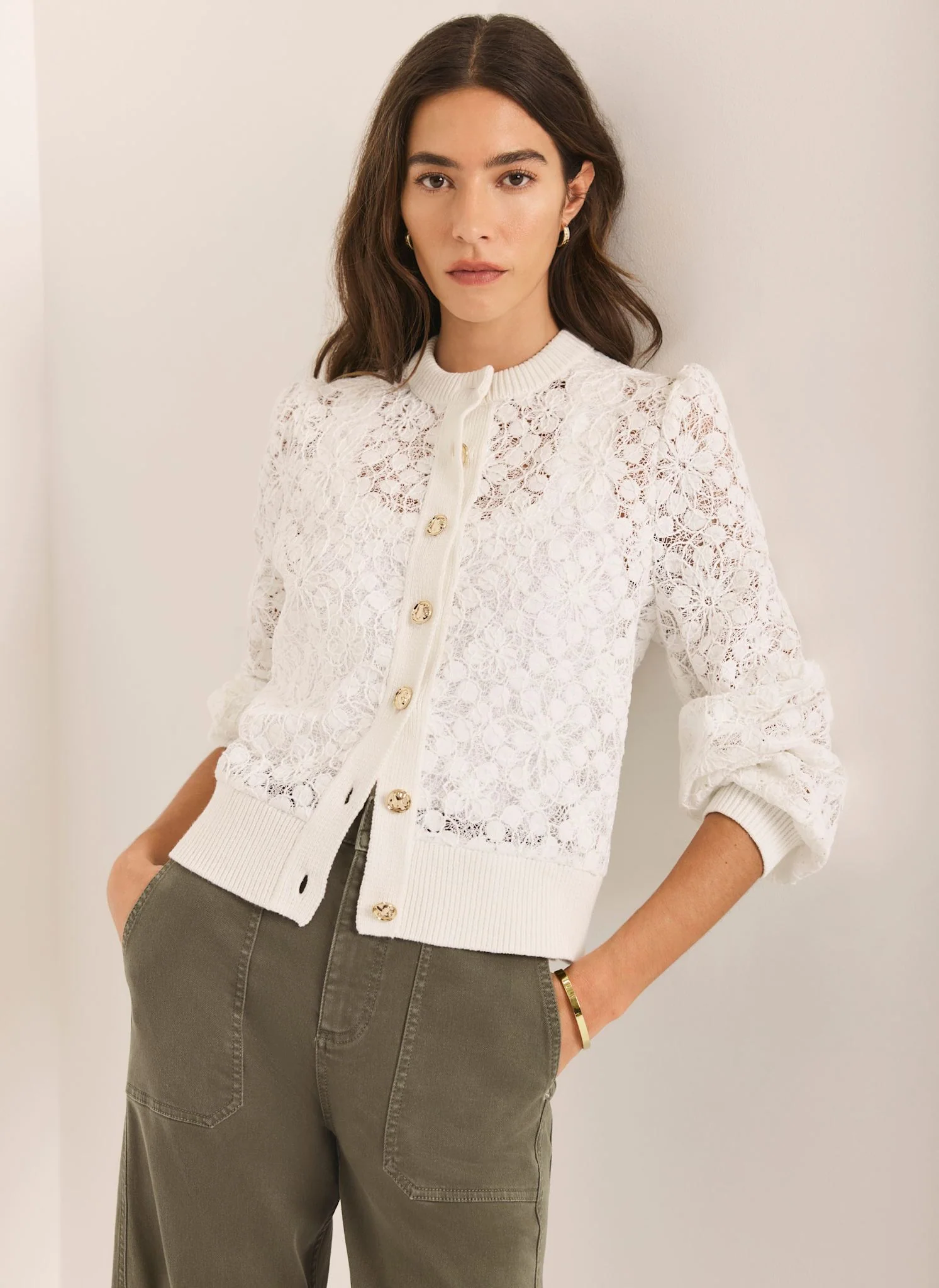 3841-cream-lace-cotton-blend-jacket-5.webp Cream Lace Cotton Blend Jacket