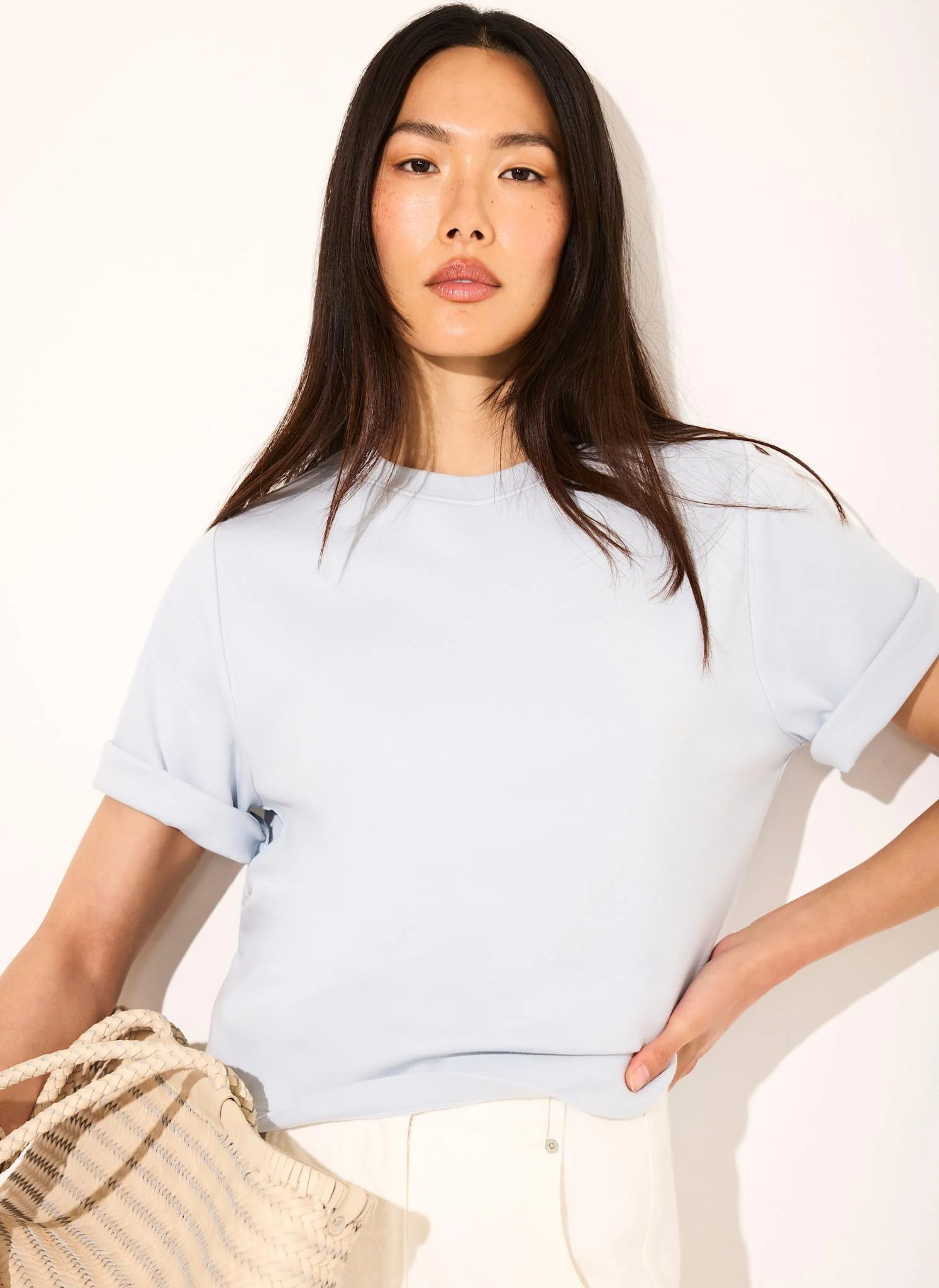 Pale Blue Ultimate Cotton T-Shirt
