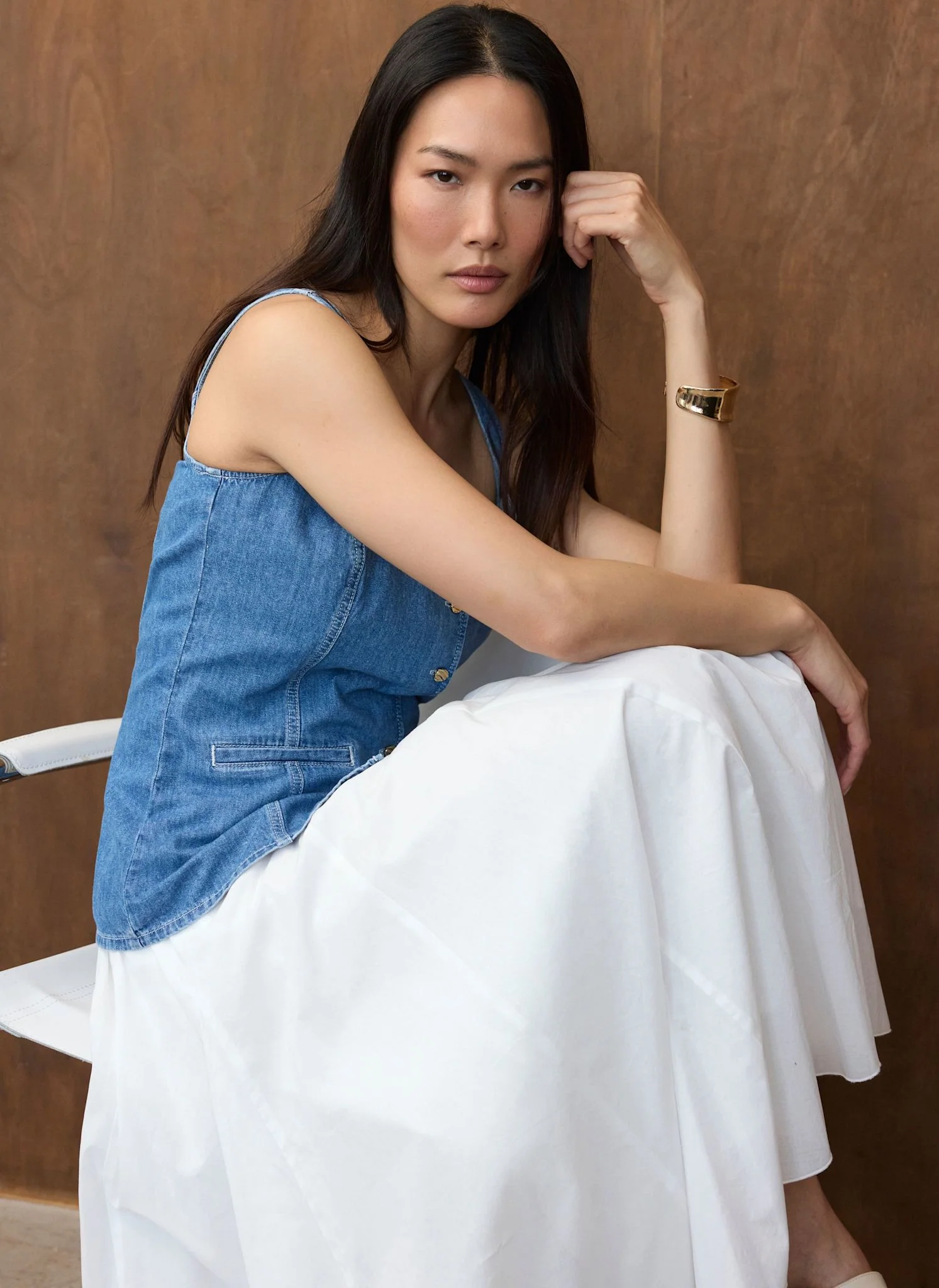 3966-mid-indigo-denim-top-6.webp Mid Indigo Denim Top
