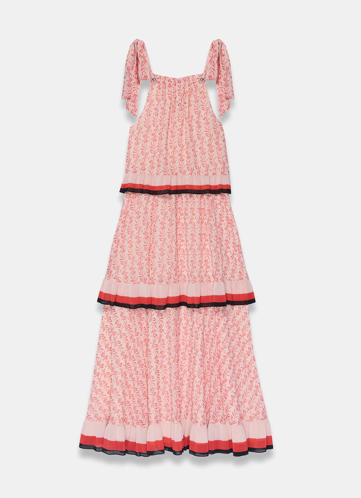 3974-pink-printed-tiered-maxi-dress-7.webp Pink Printed Tiered Maxi Dress