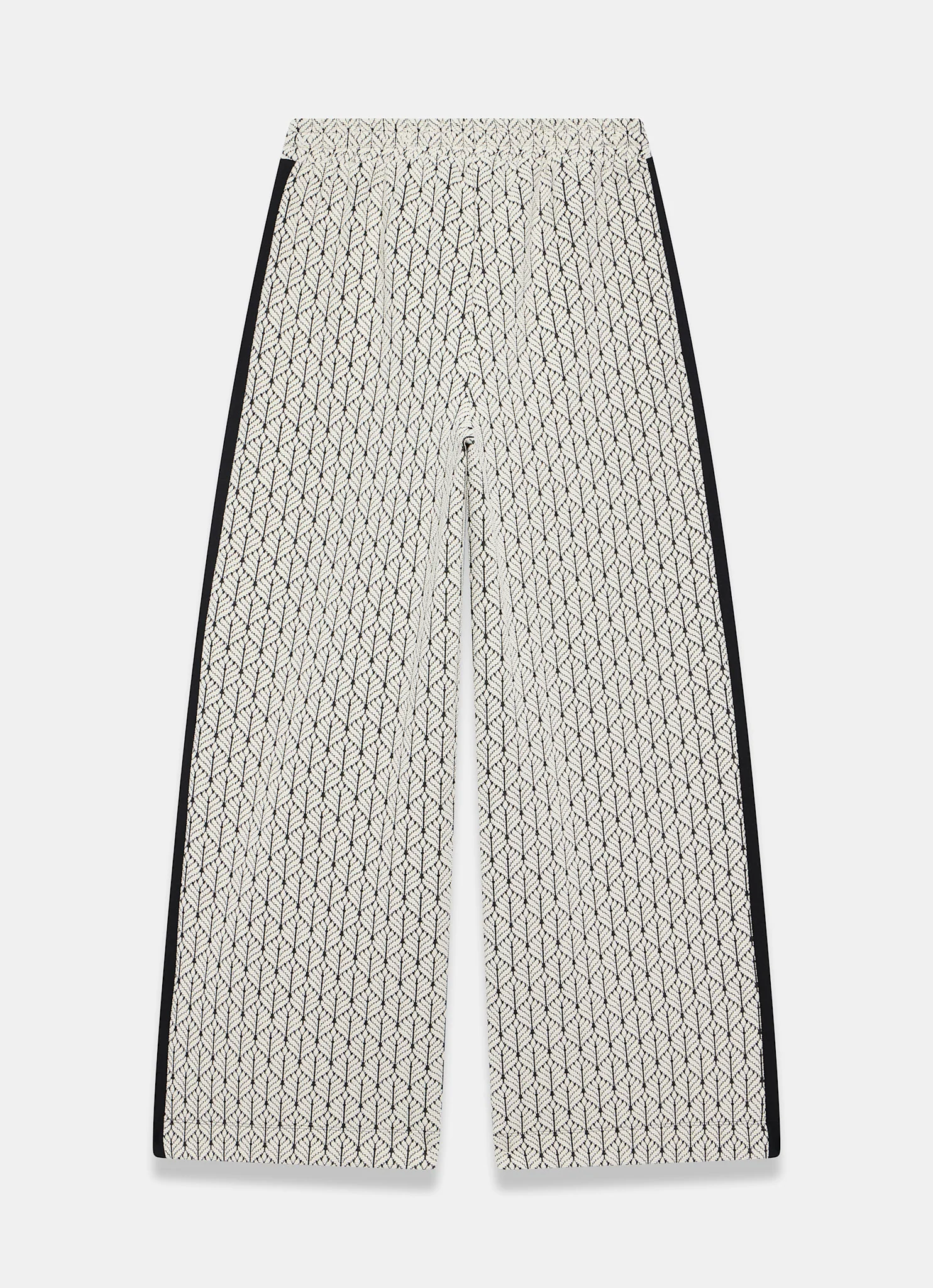 4074-black-jacquard-side-stripe-wide-trousers-8.webp Black Jacquard Side Stripe Wide Trousers