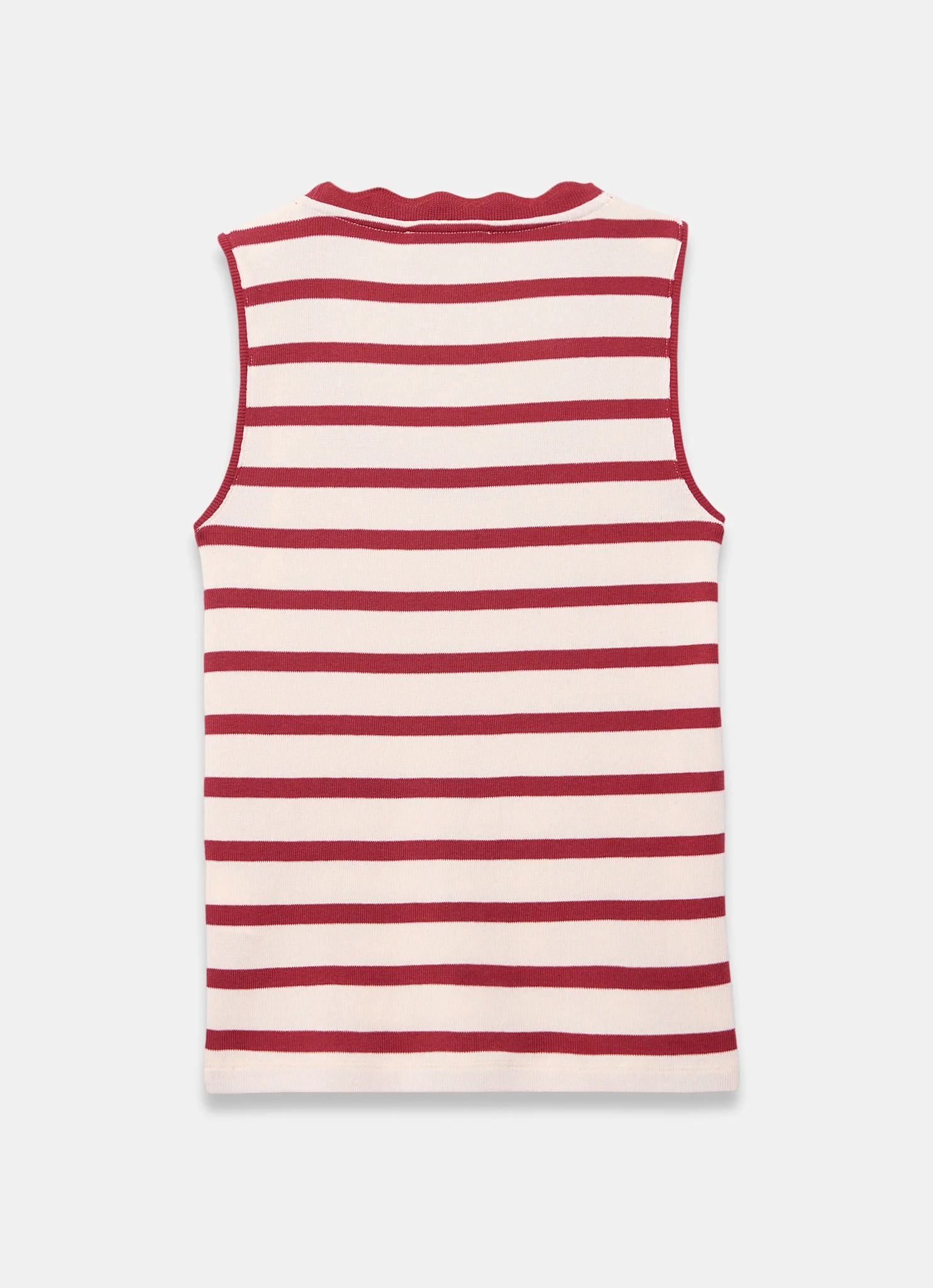 4116-red-stripe-scallop-trim-vest-6.webp Red Stripe Scallop Trim Vest