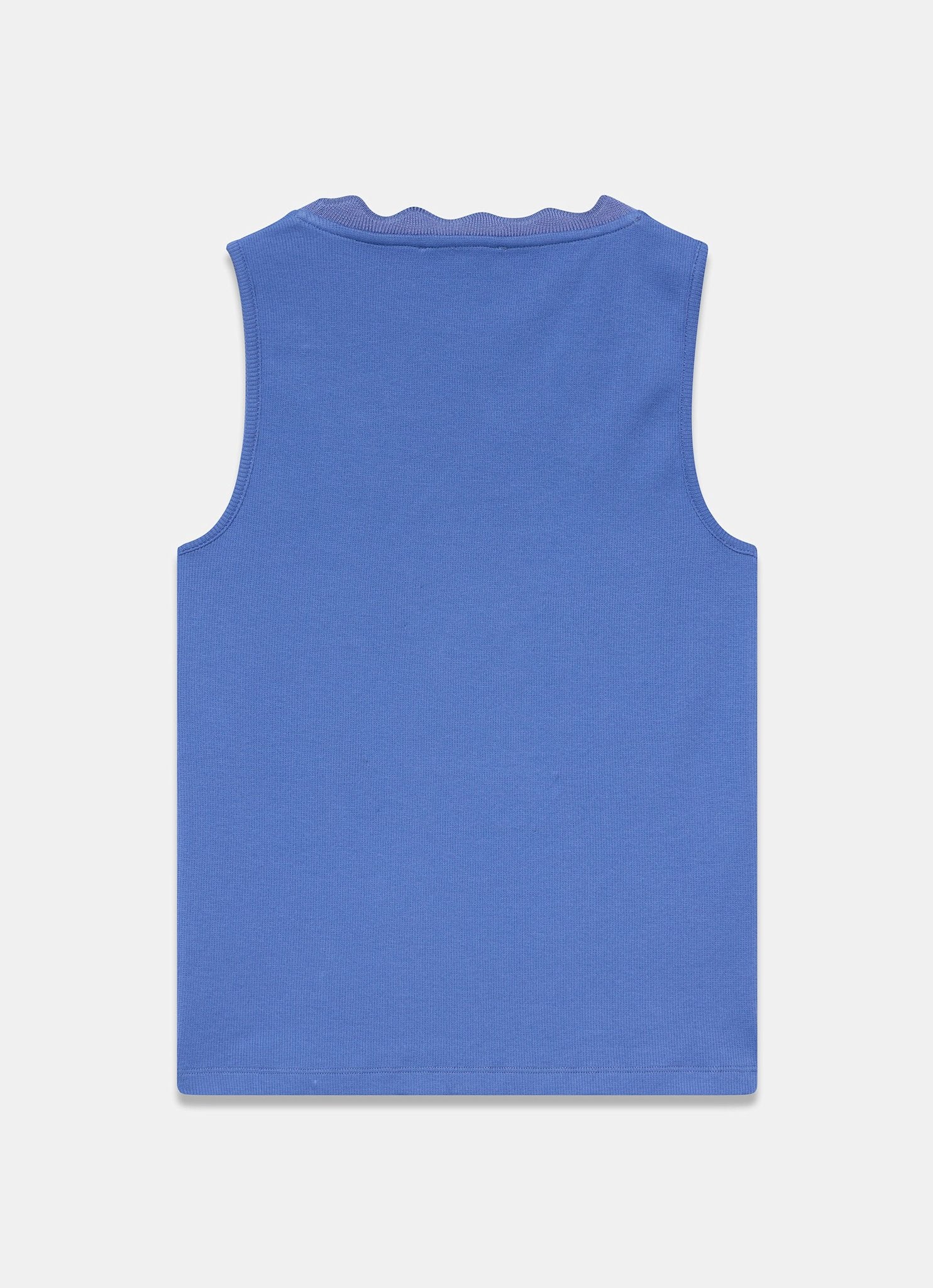 4122-blue-scallop-trim-vest-top-7.jpg Blue Scallop Trim Vest Top