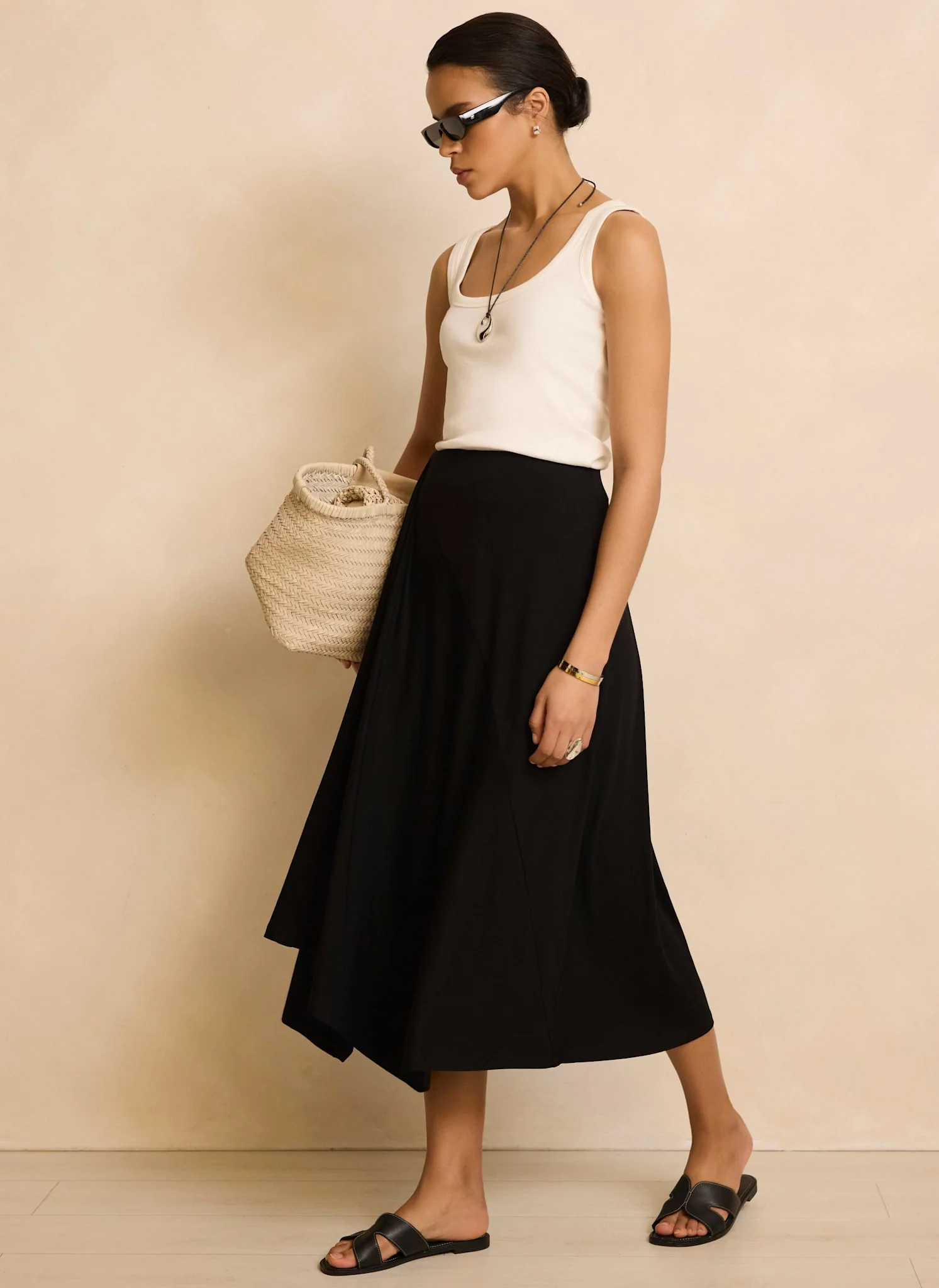 4176-black-jersey-asymmetric-skirt-1.webp Black Jersey Asymmetric Skirt